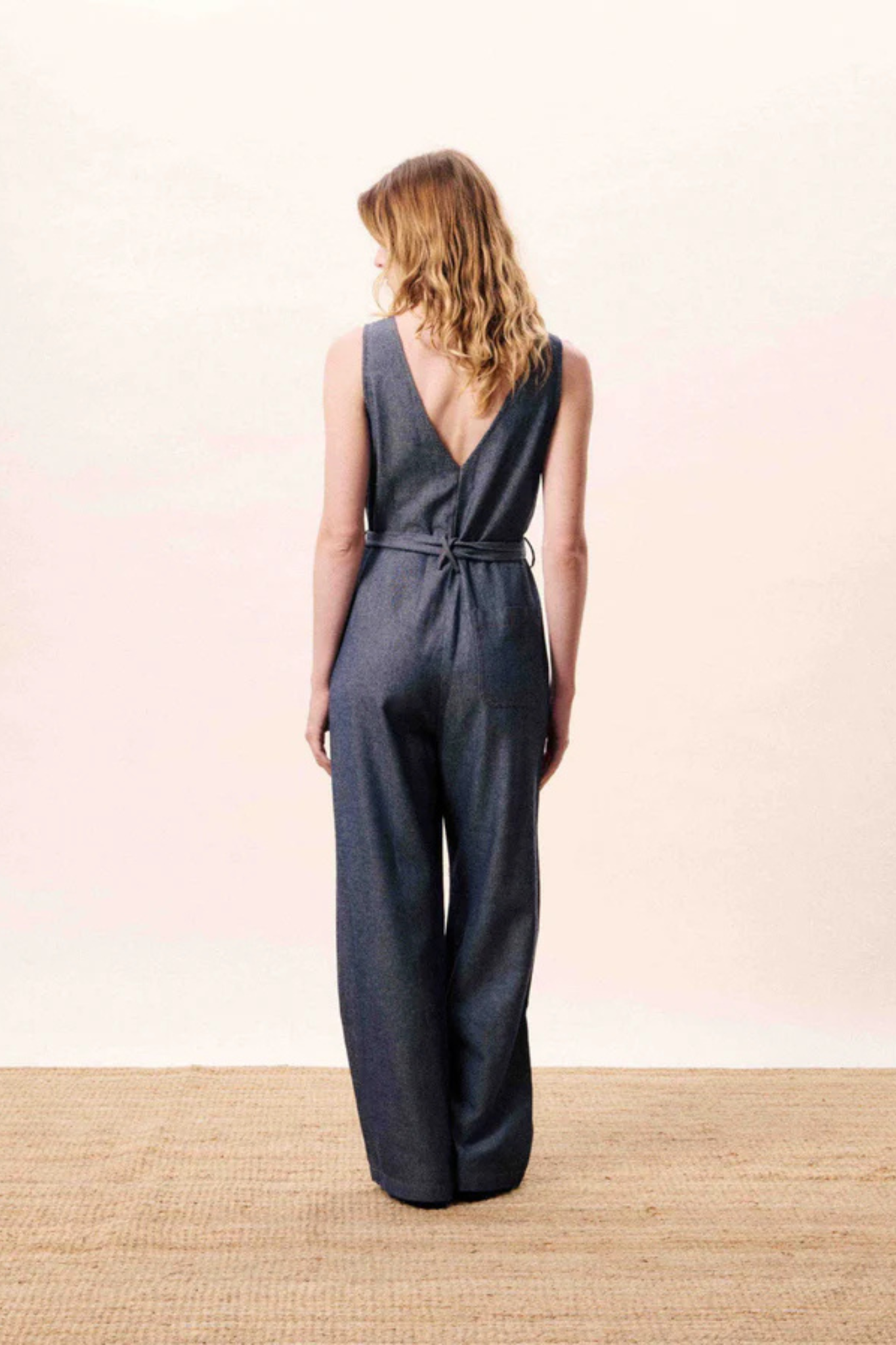 VICHAYITO JUMPSUITS - NAVY BLUE