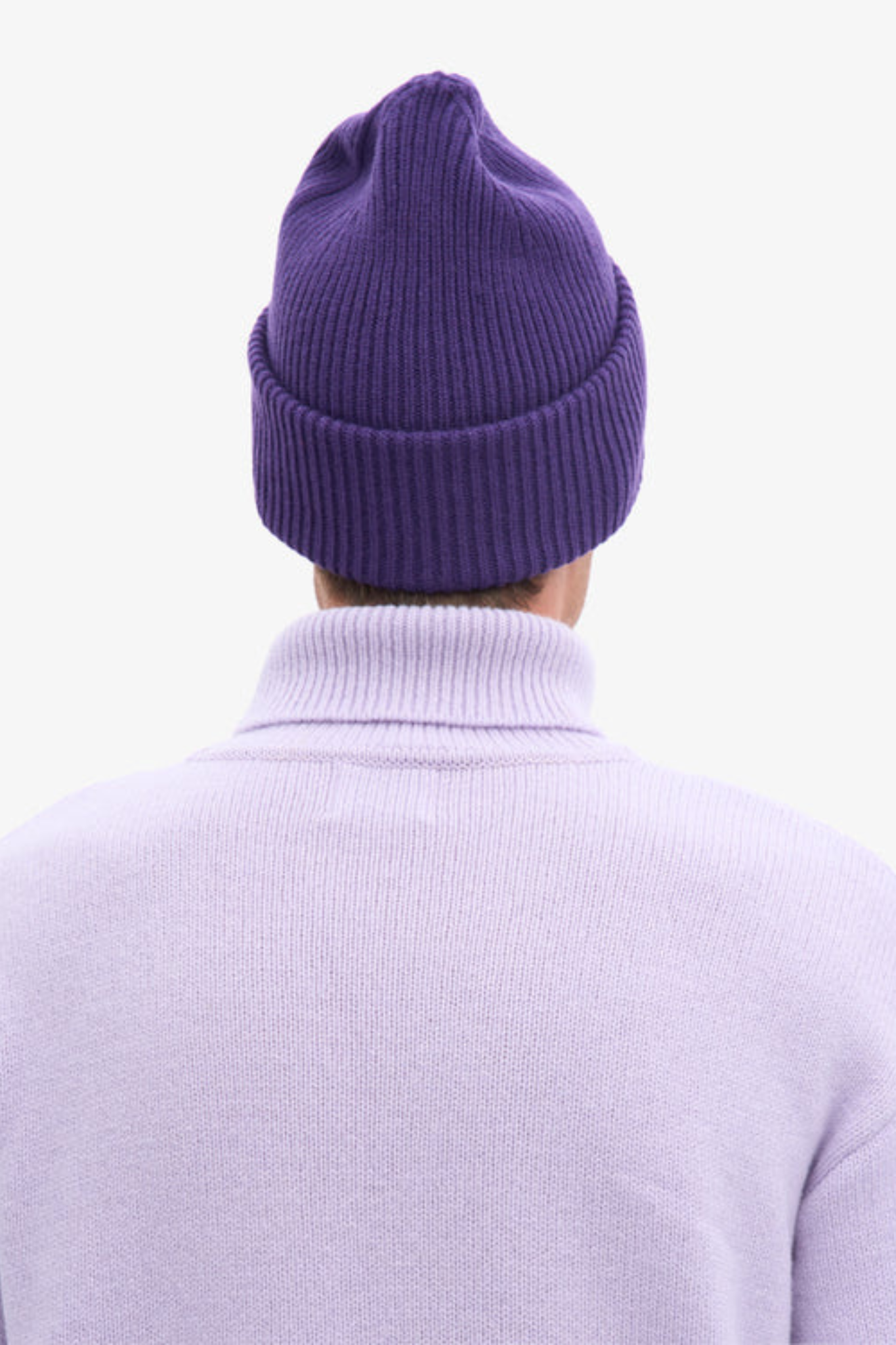 MERINO WOOL HAT - ULTRA VIOLET
