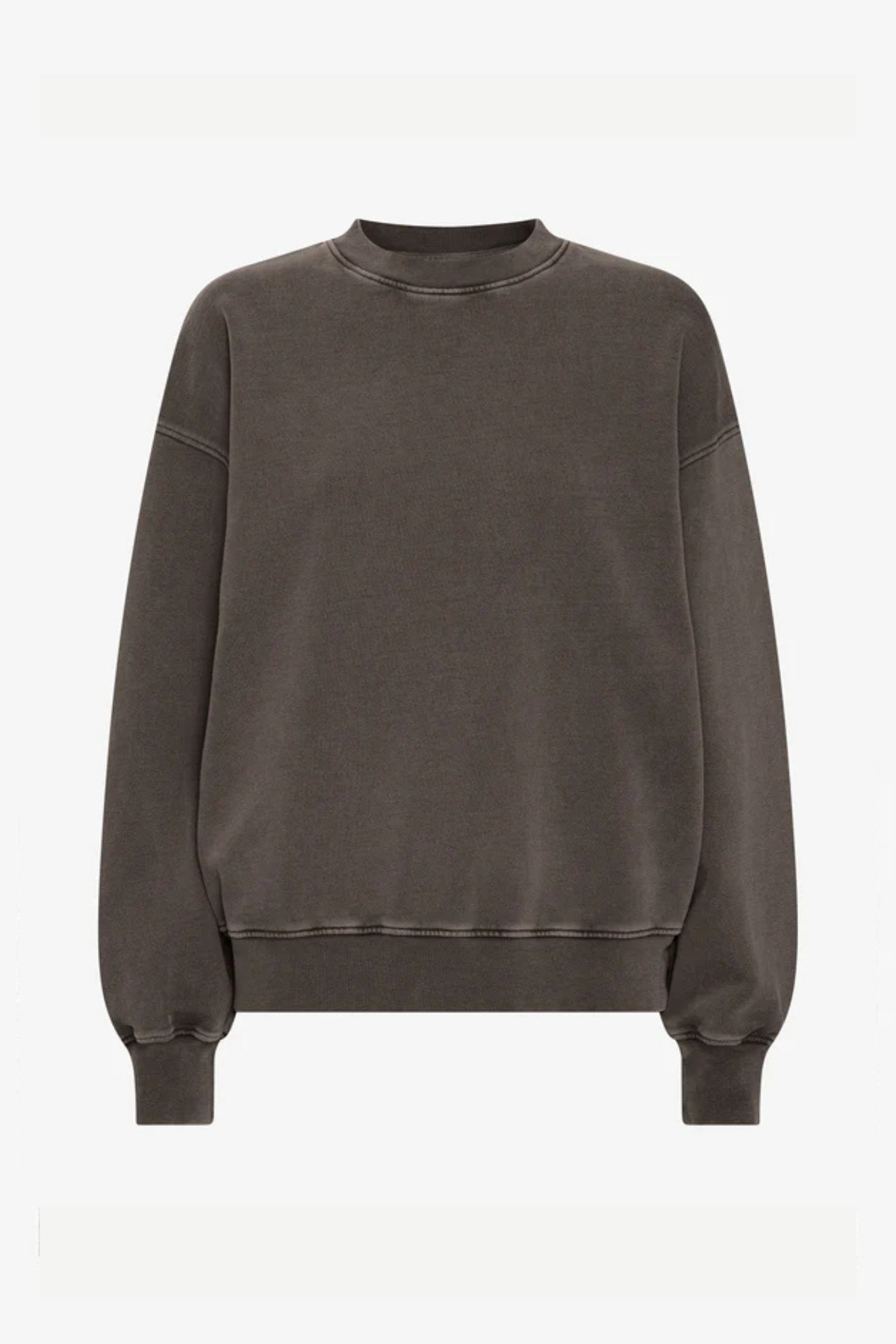 ORGANIC OVERSIZED CREW - FADED MUD