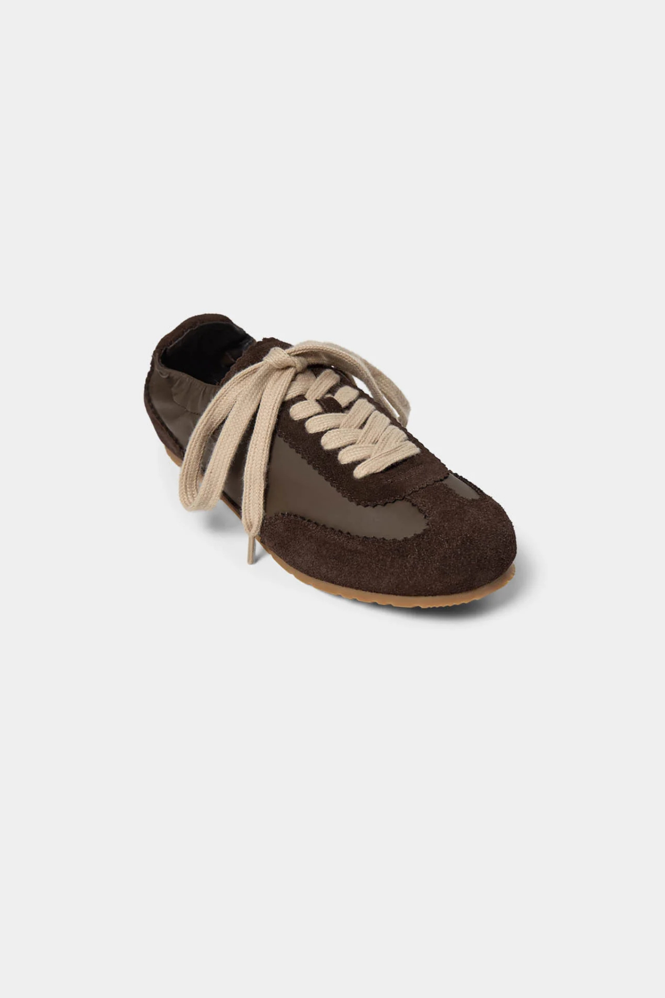 ELLISA SNEAKERINA SHOES - DARK BROWN
