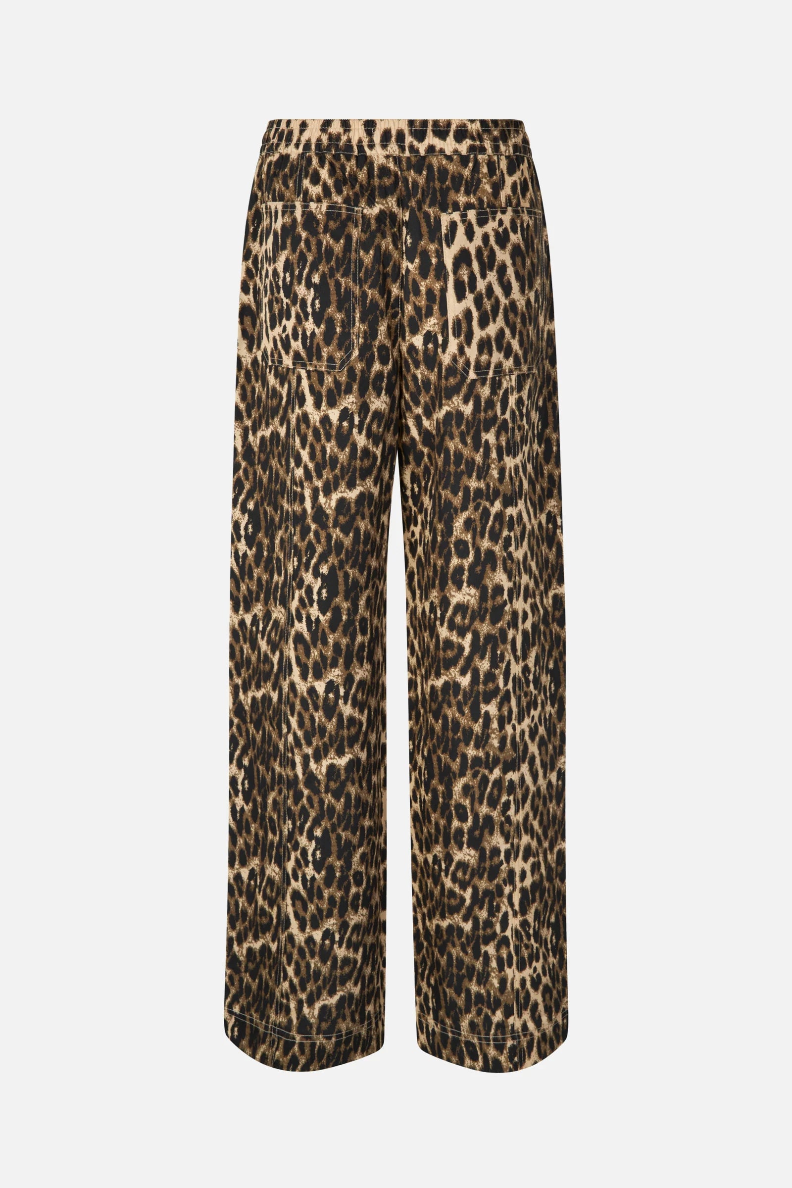 NALANA PANTS - BROWN BAUM LEOPARD