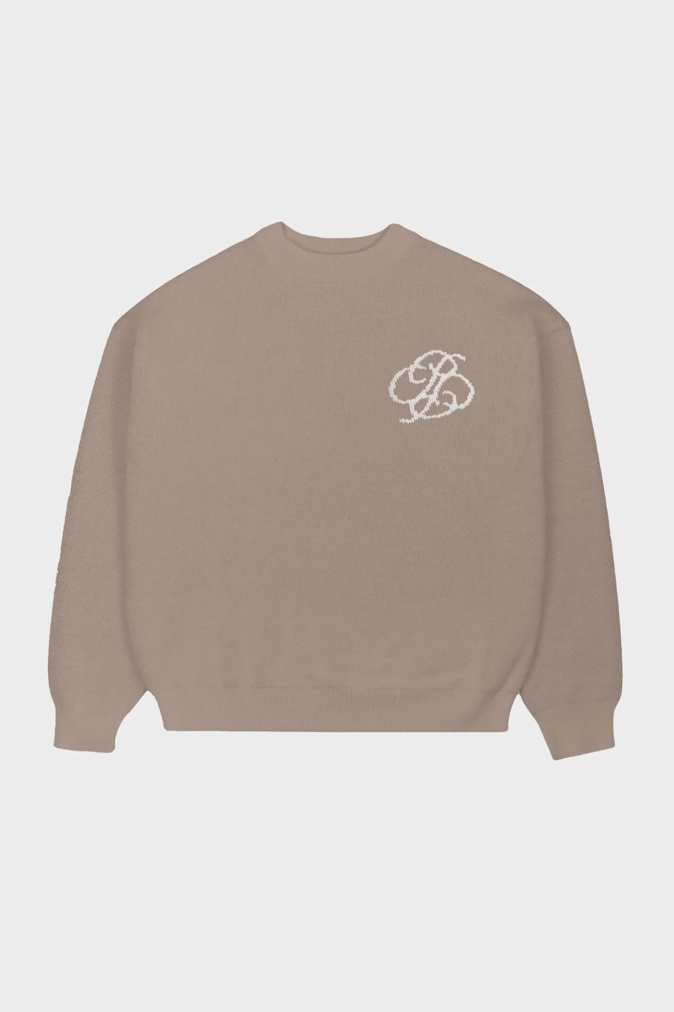 ACADEMY KNIT SWEATER - STONE