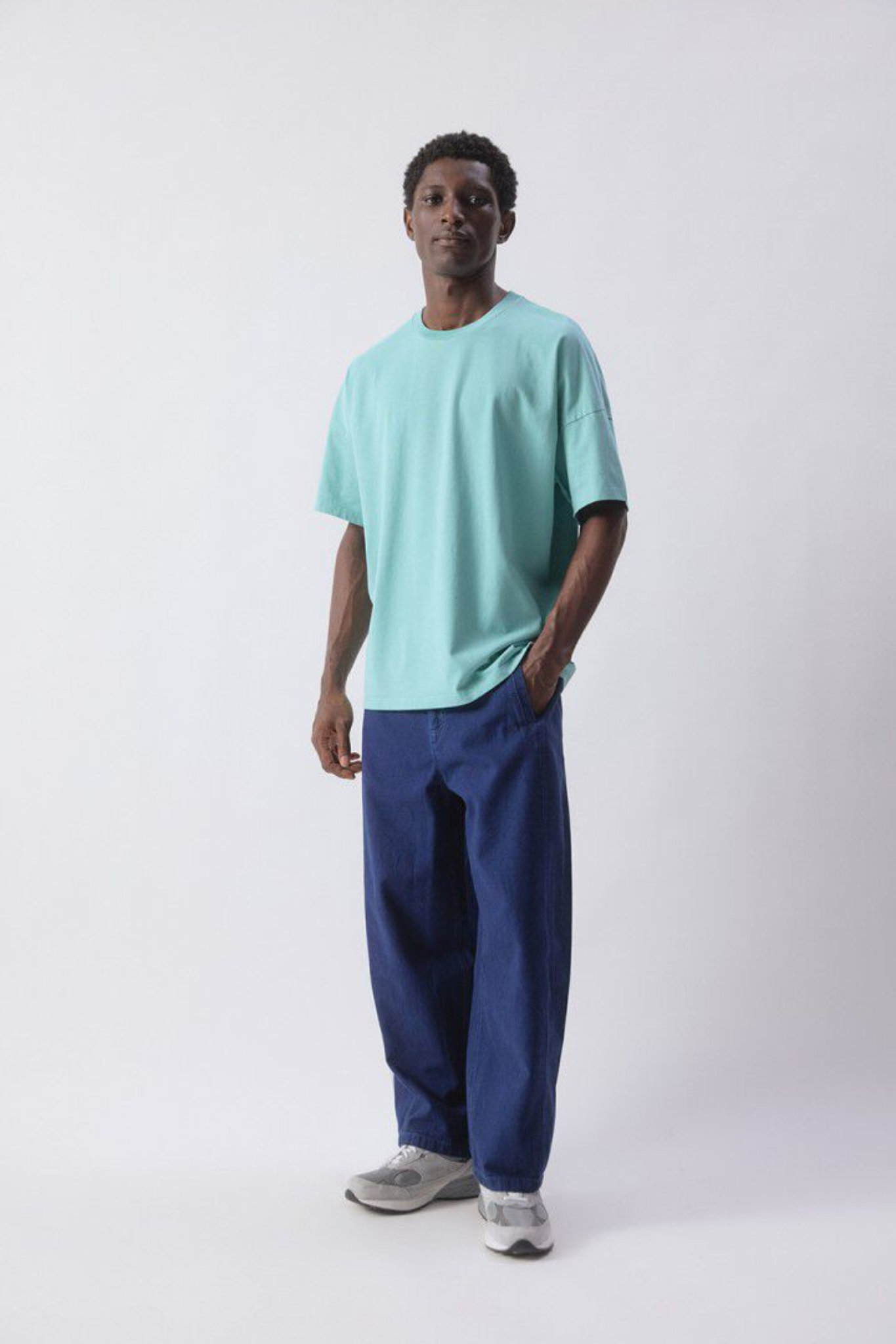 COMOW PANTS - RAW BLUE