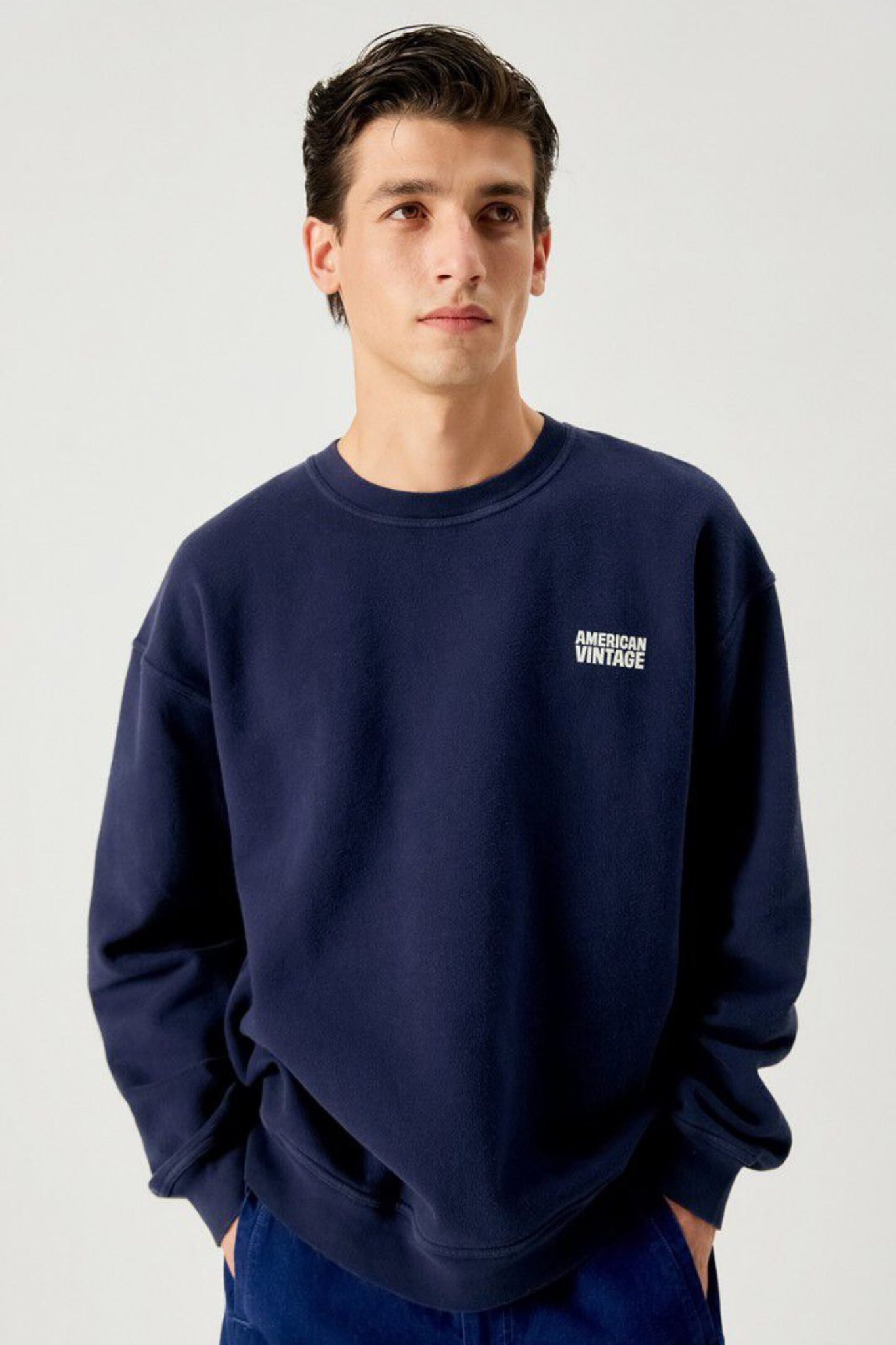 PLIZZY SWEATER - VINTAGE NAVY