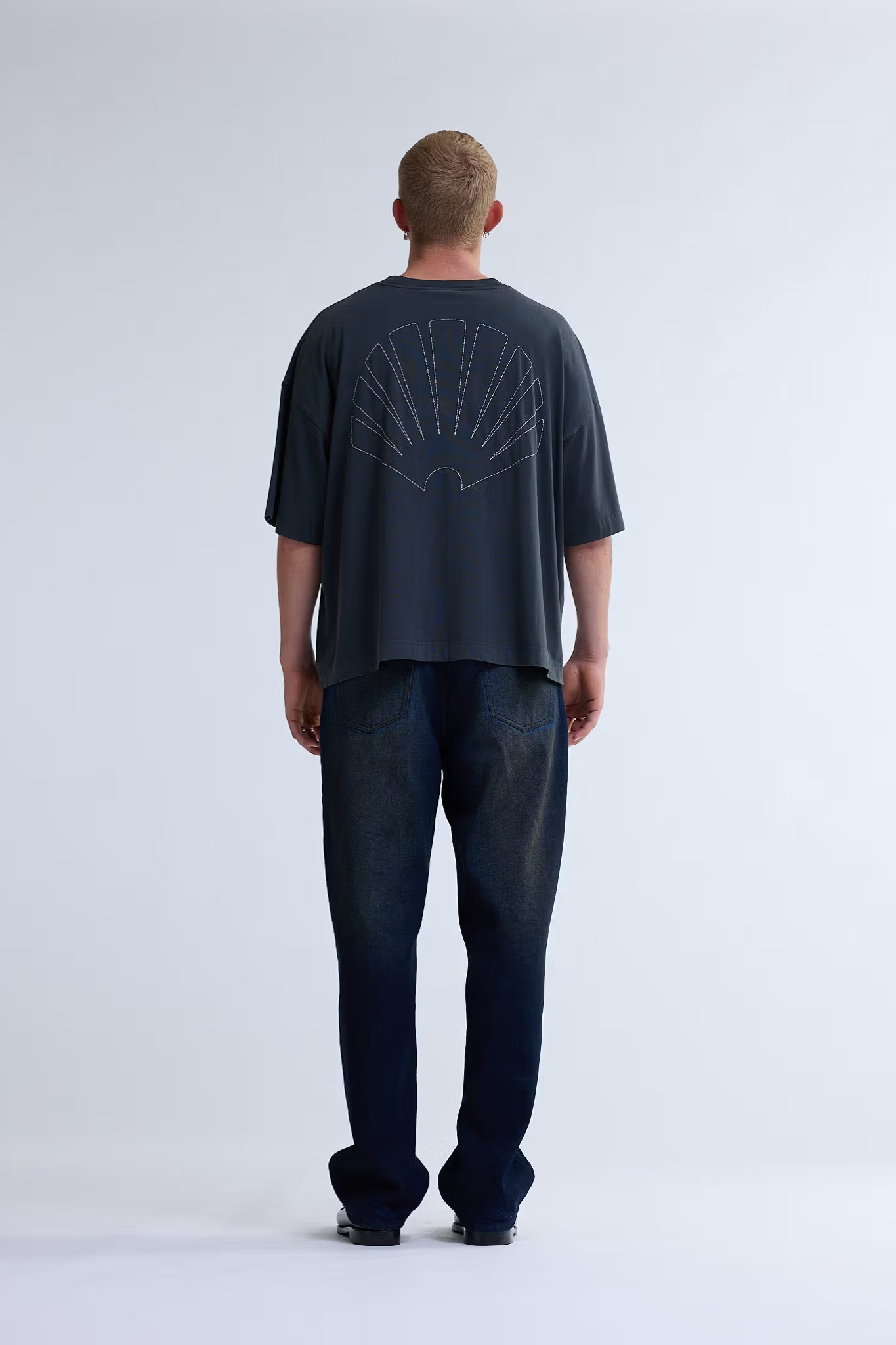 BIG LOGO T-SHIRT - ANTHRACITE