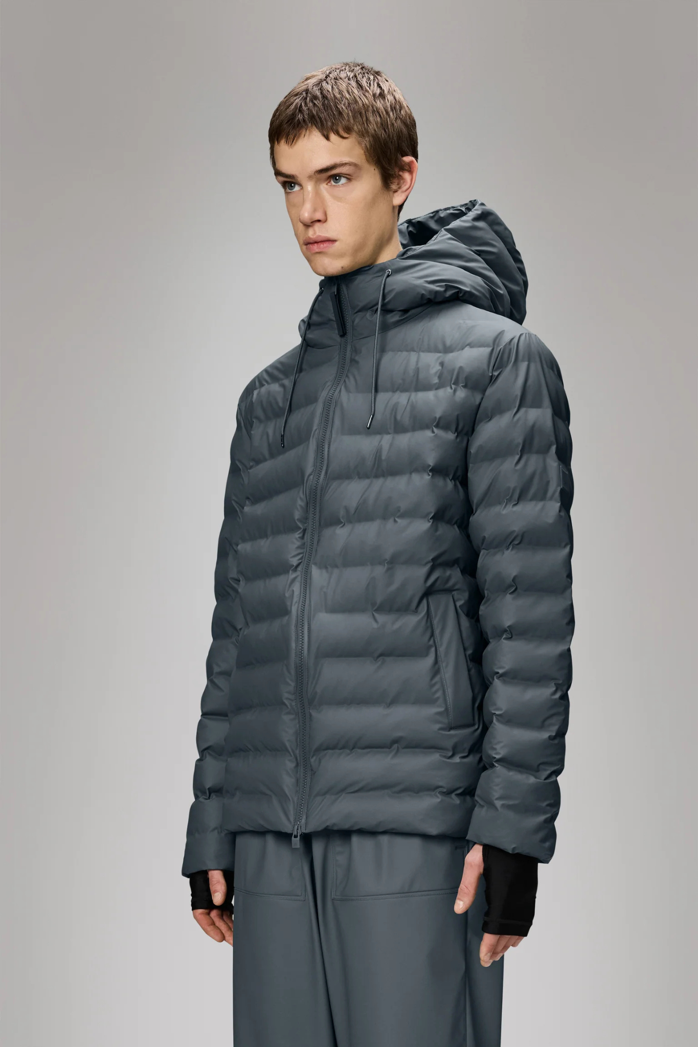 LOHJA PUFFER JACKET W3T2 - LAGOON