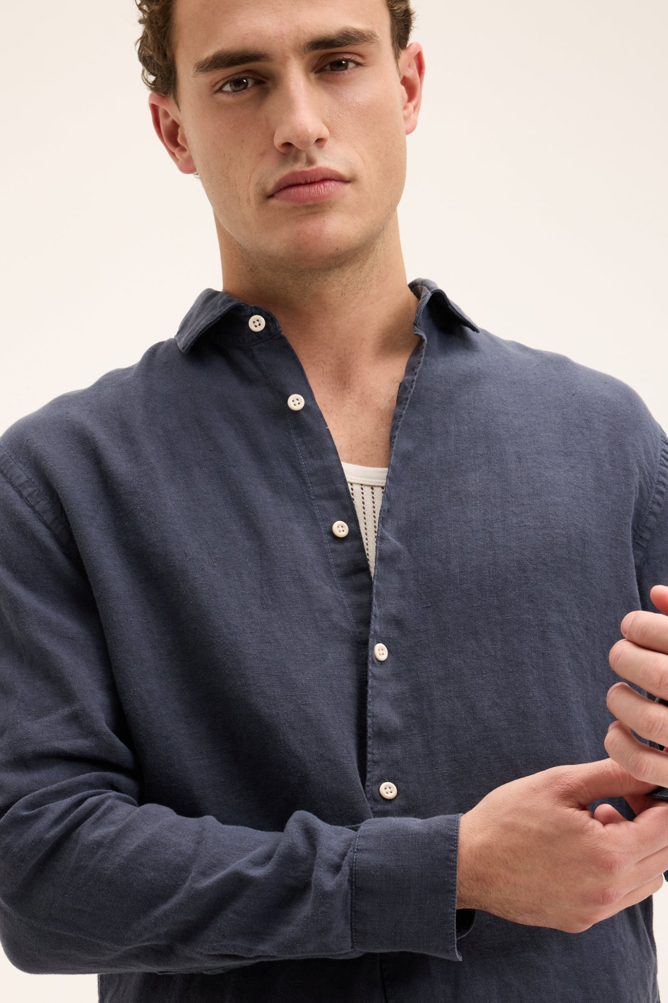 SOHO SHIRT - STONE BLUE