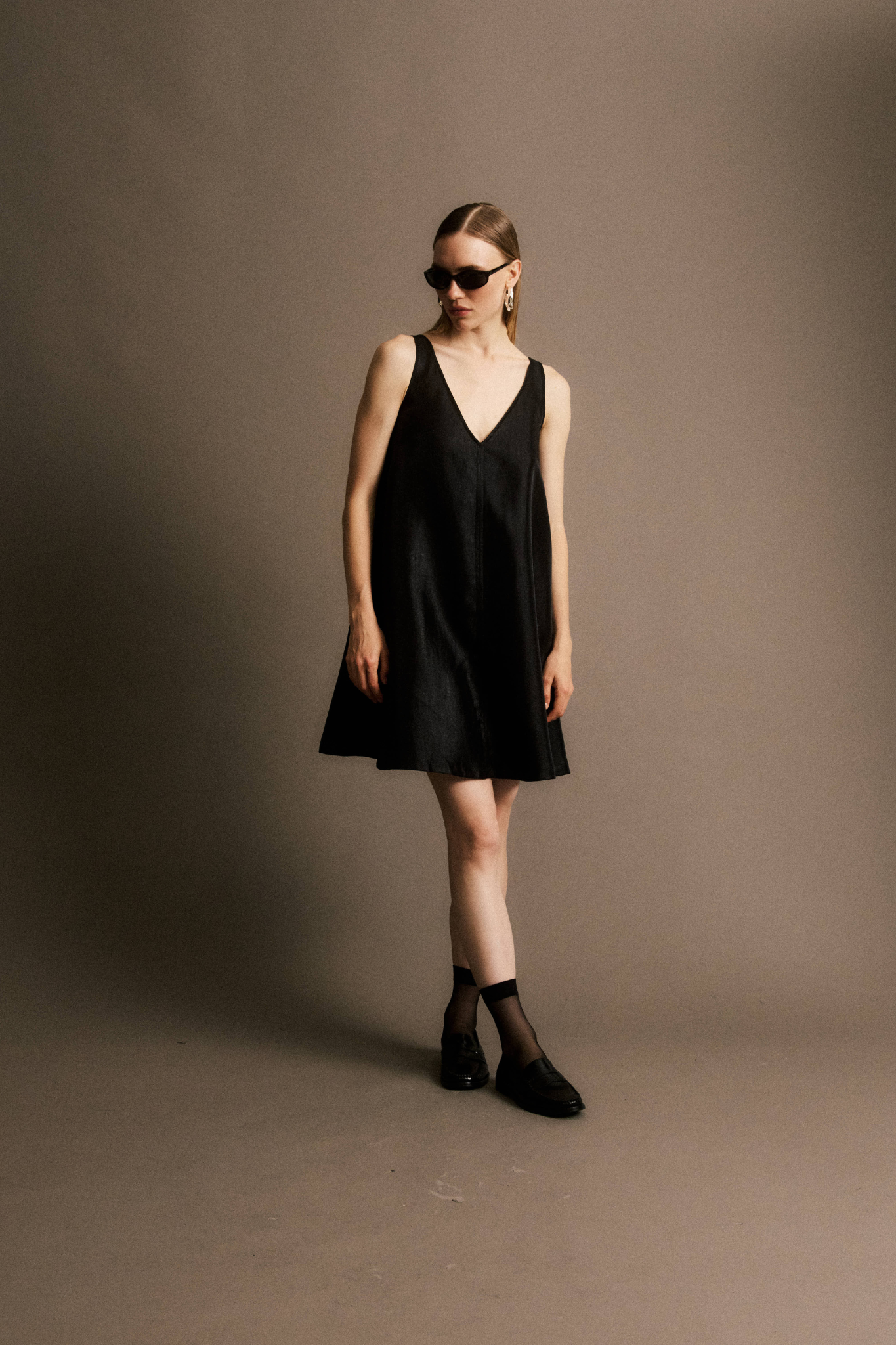 ANATOLE DRESS - BLACK