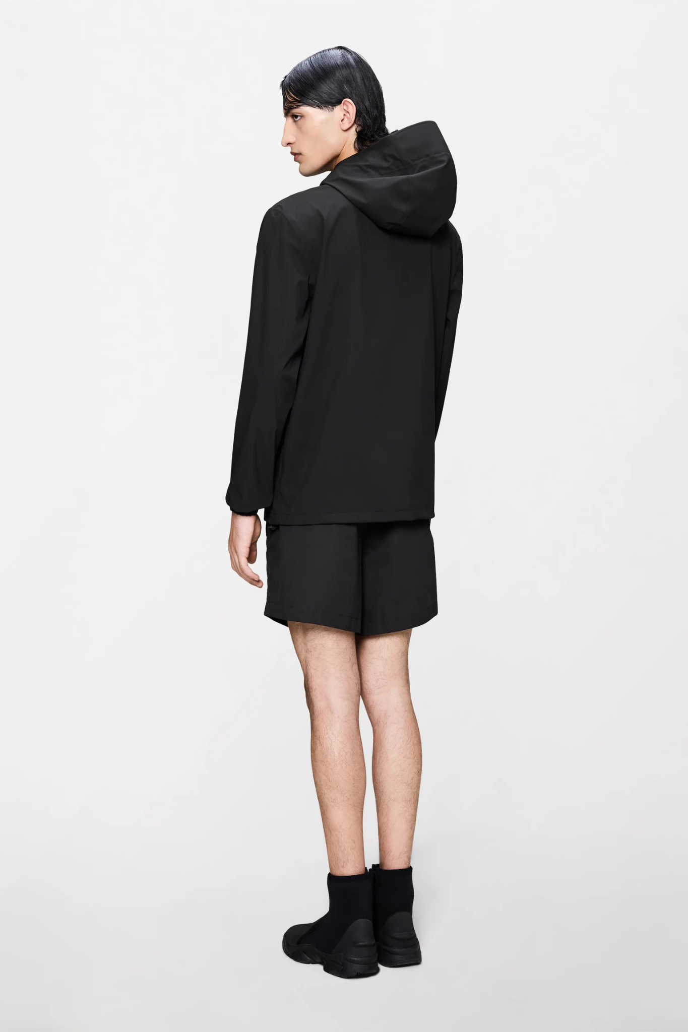 SUVA HARDSHELL POCKET JACKET W3 - BLACK