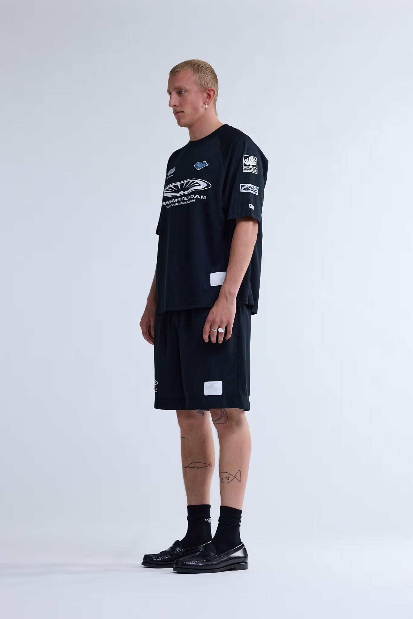 COMPETITION JERSEY T-SHIRT - BLACK