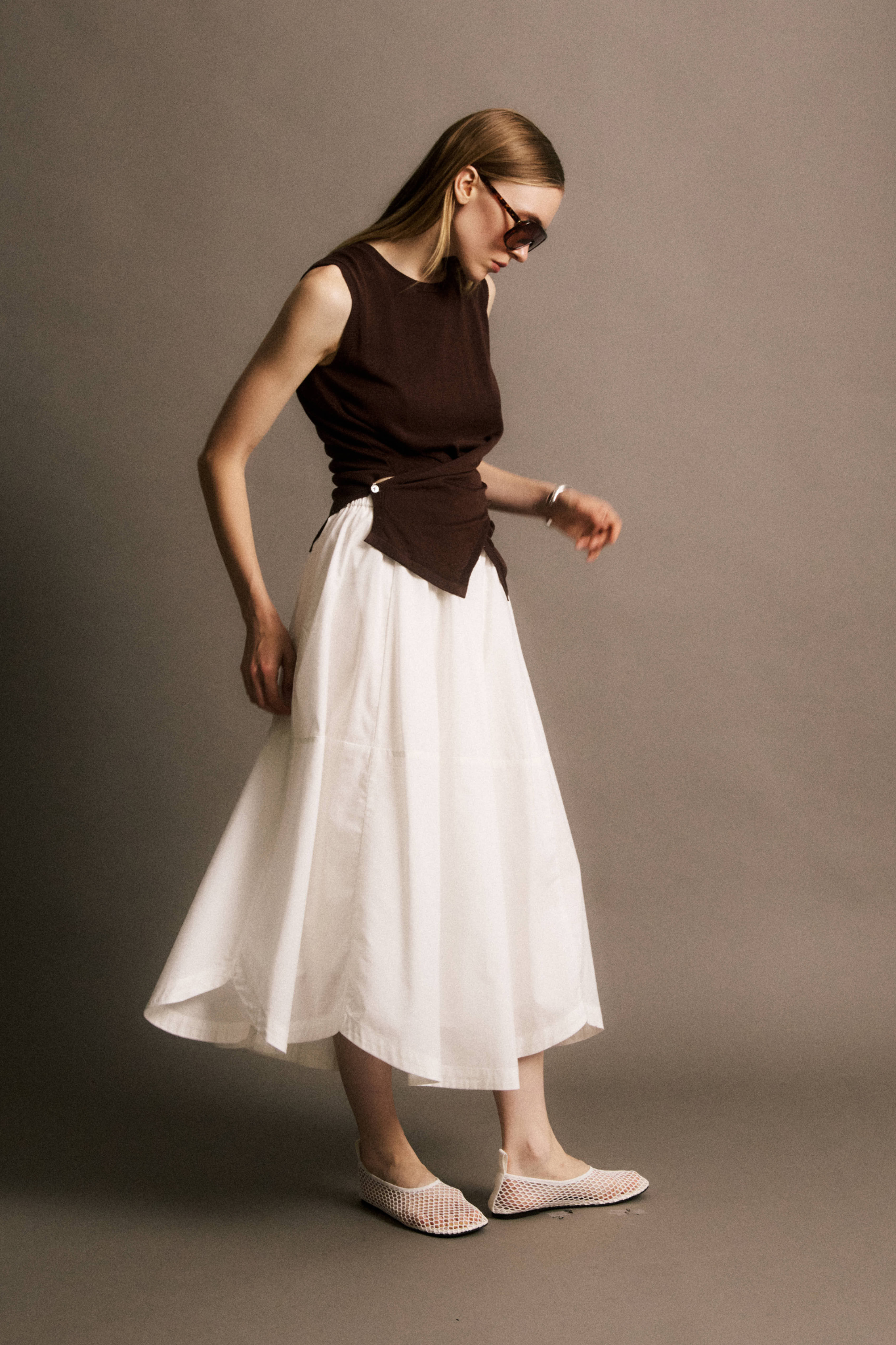 SACHA SKIRT - WHITE