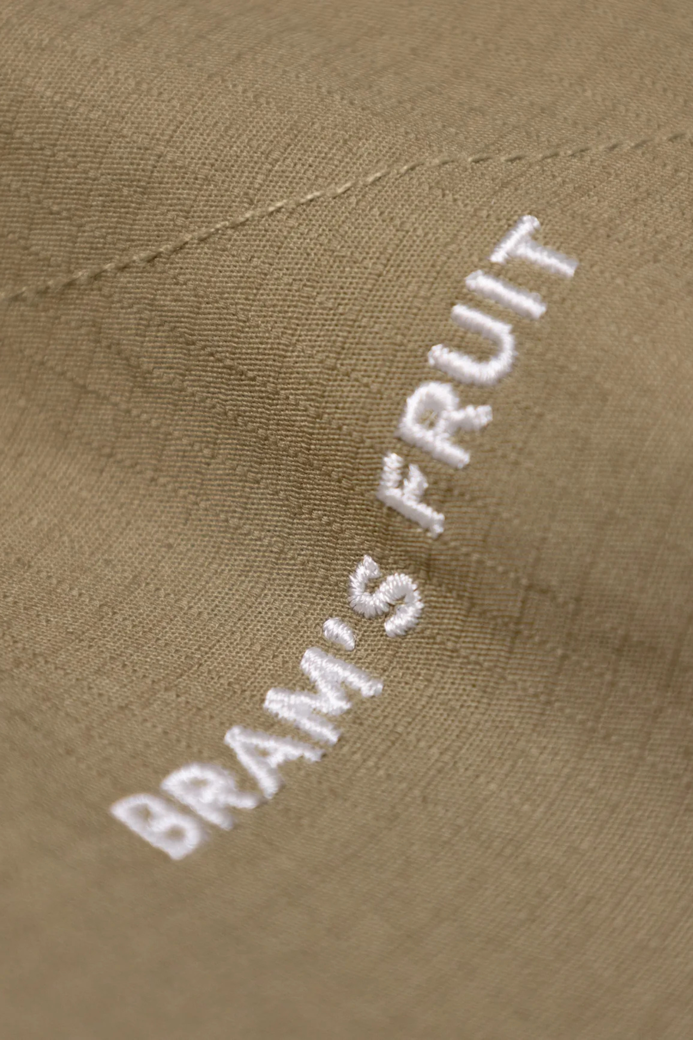 RIPSTOP TEXT LOGO SHORTS - OLIVE GREEN