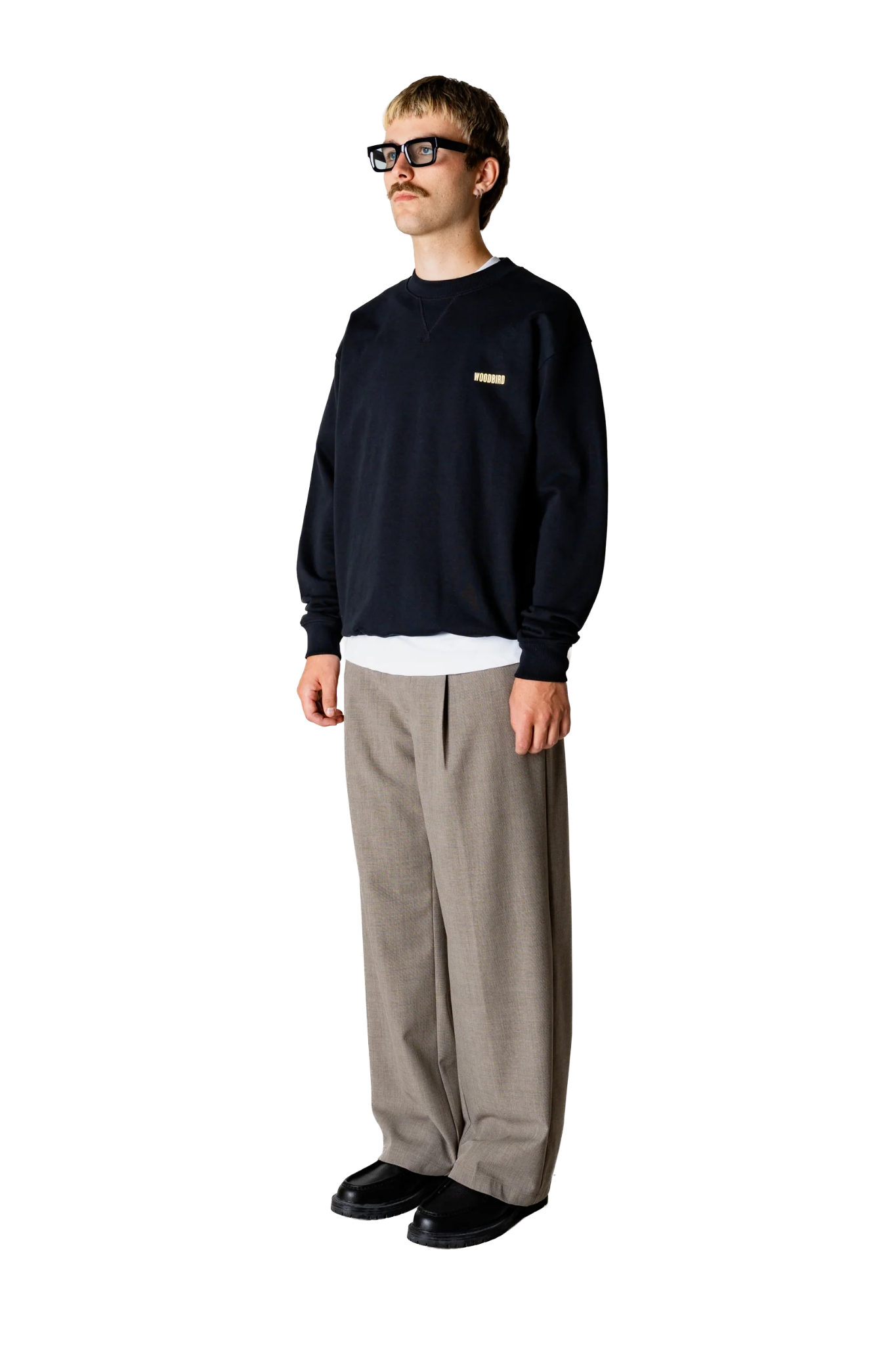 BIN GUAN PANTS - SAND MELANGE