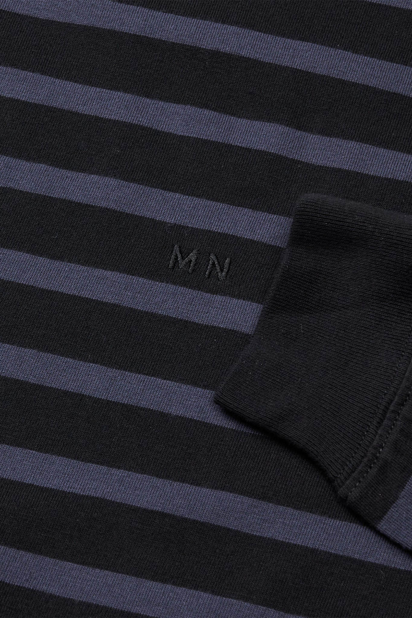 STRIPE FRODE LS T-SHIRT- PARISIAN/BLACK