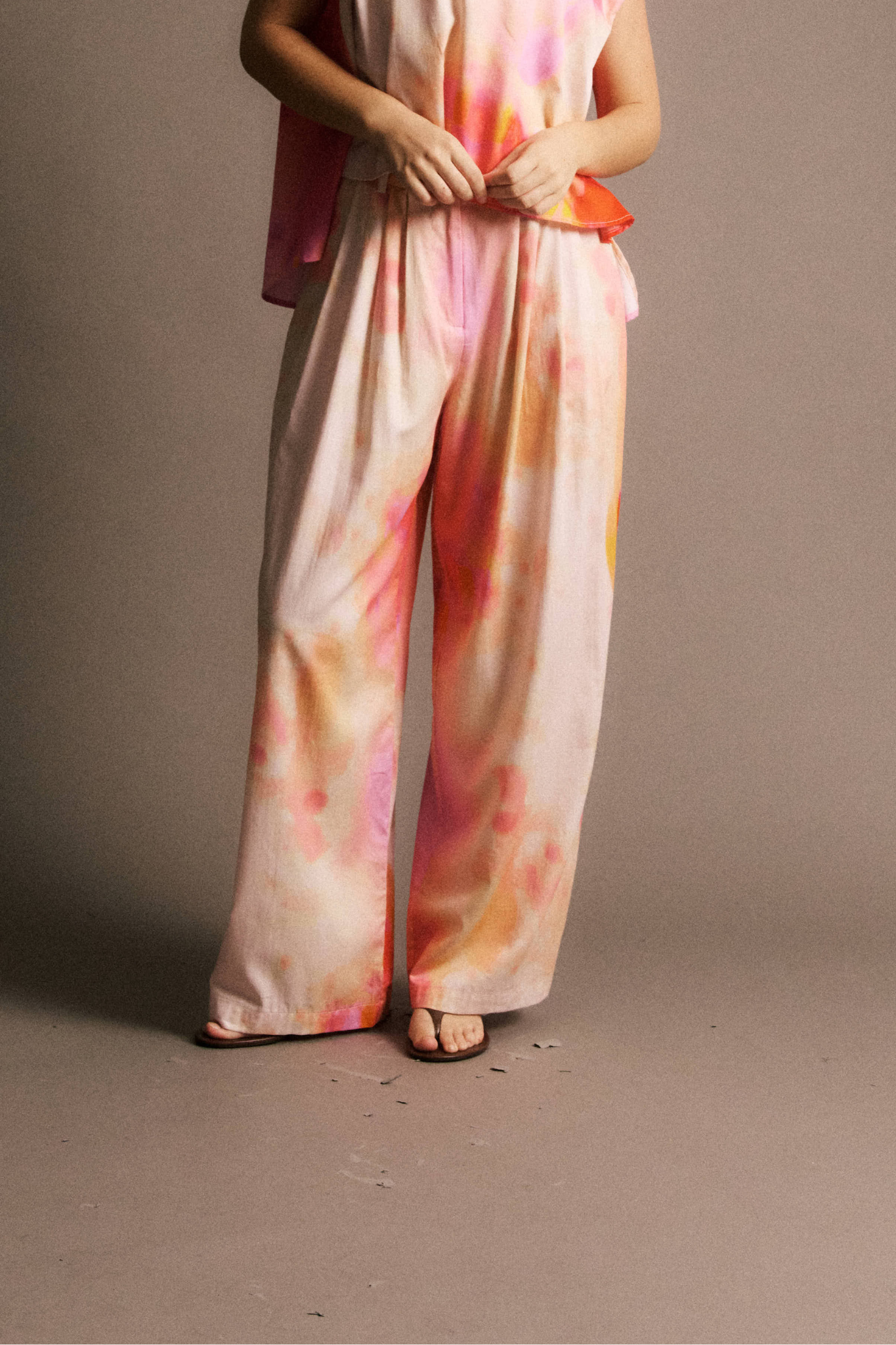 CYRILLE PANTS - EXPLOSION FLORALE