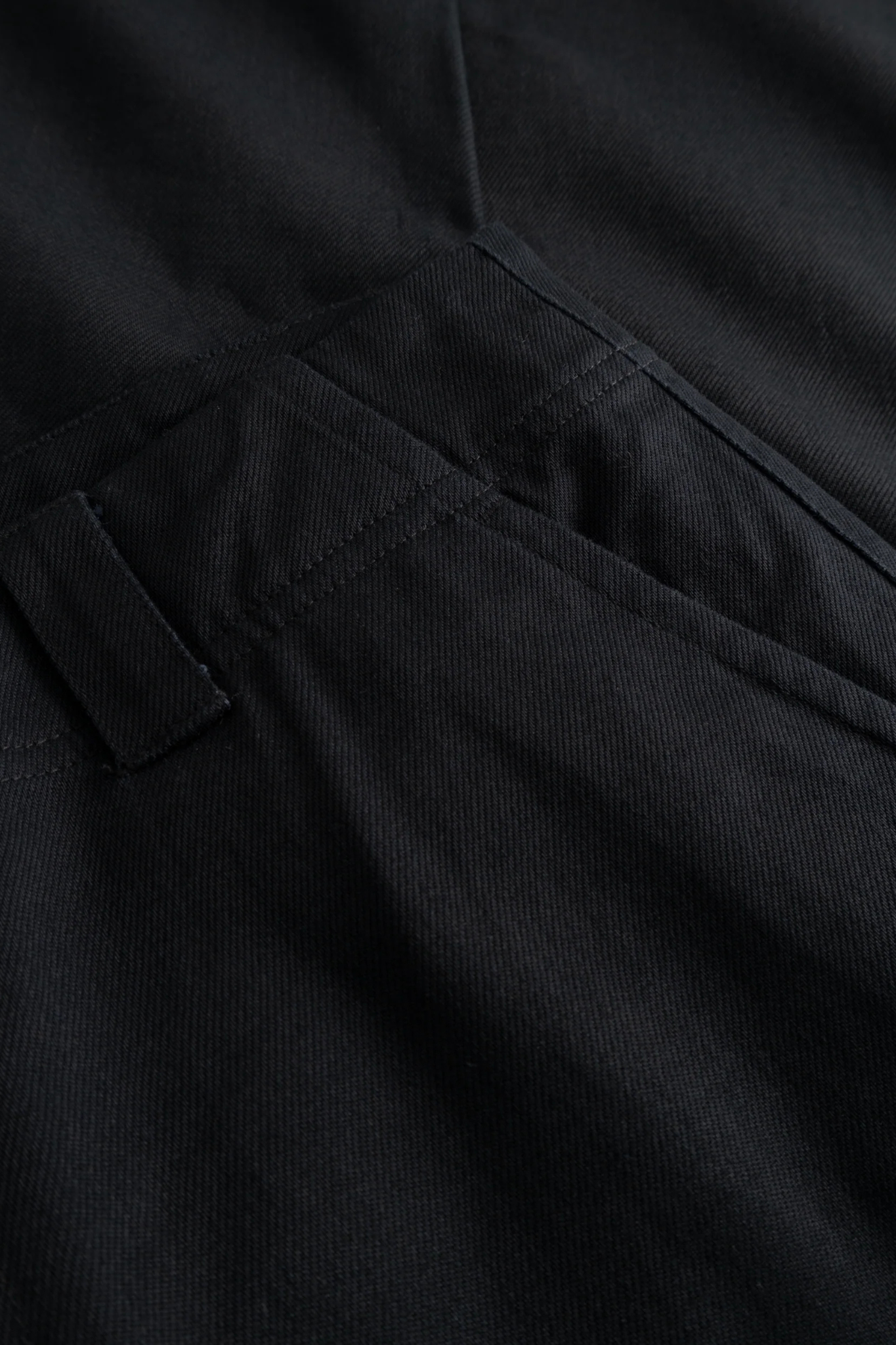WU CHINO PANTS - BLACK