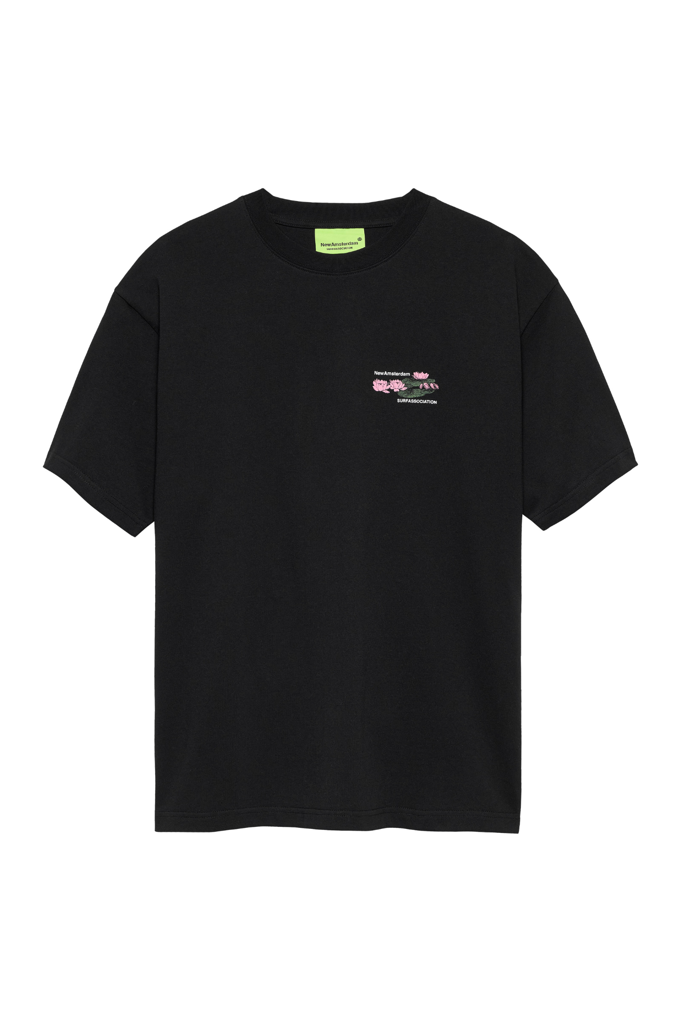 LILIES T-SHIRT - BLACK