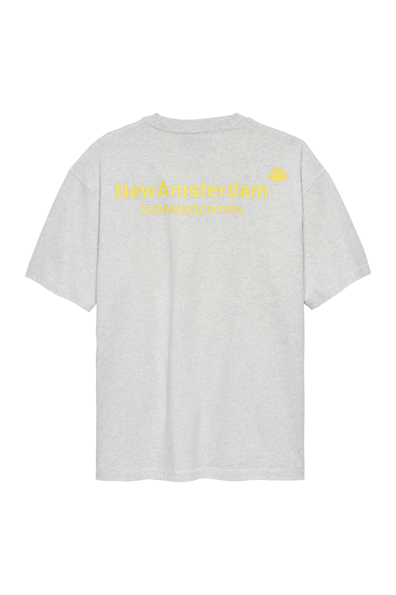 LOGO T-SHIRT - ASH LEMON