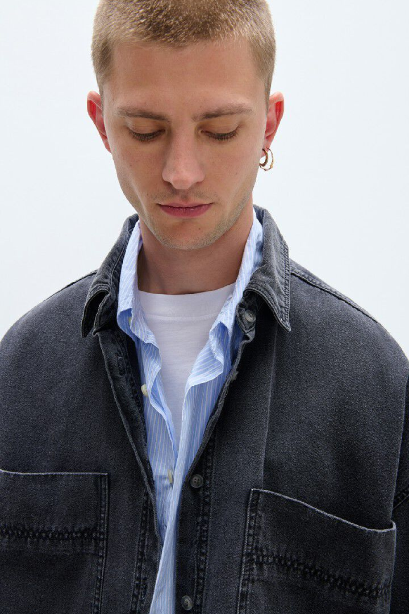 JAZY SHIRT MEN - BLACK