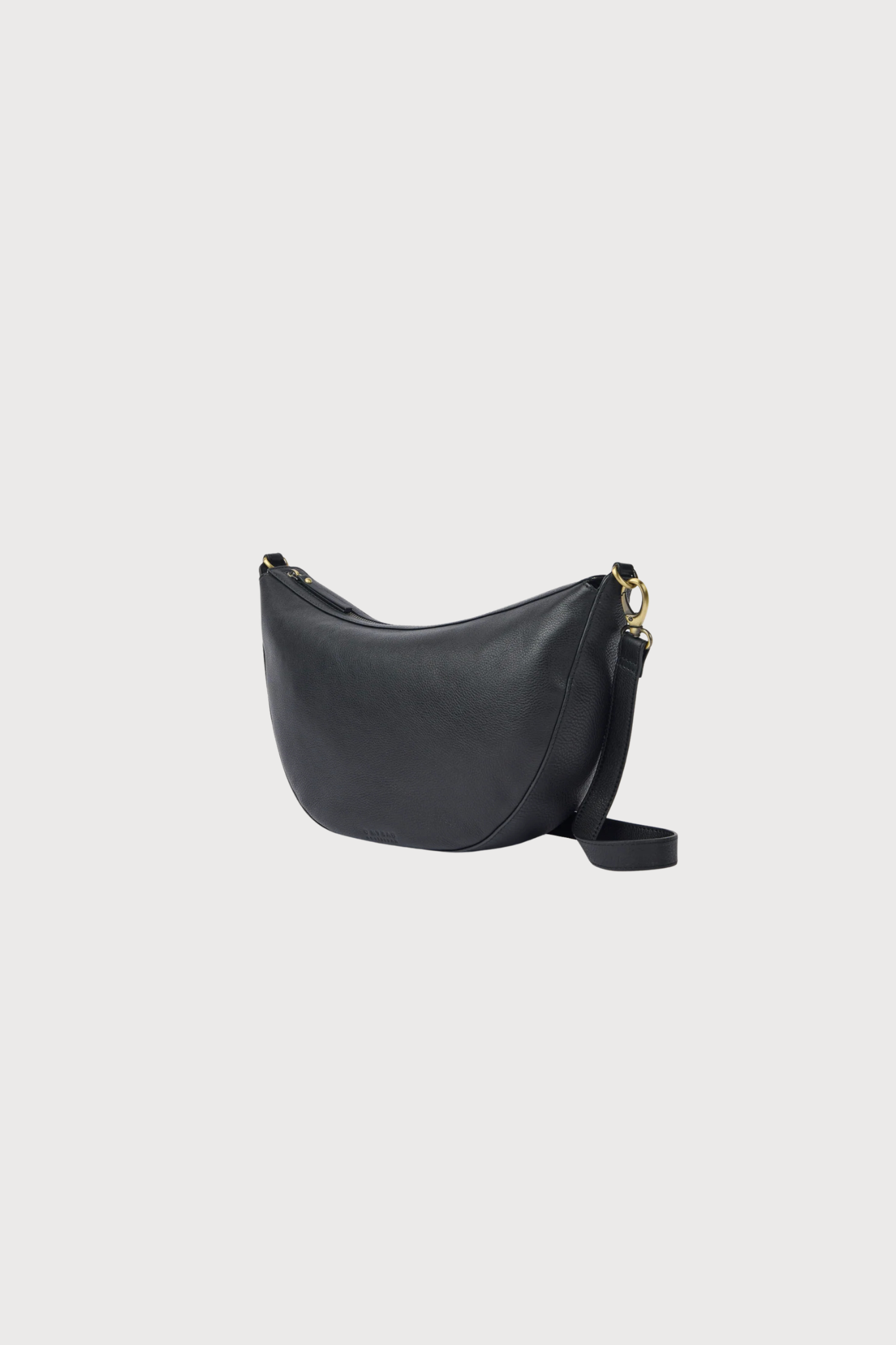 LEO MAXI - BLACK SOFT GRAIN LEATHER