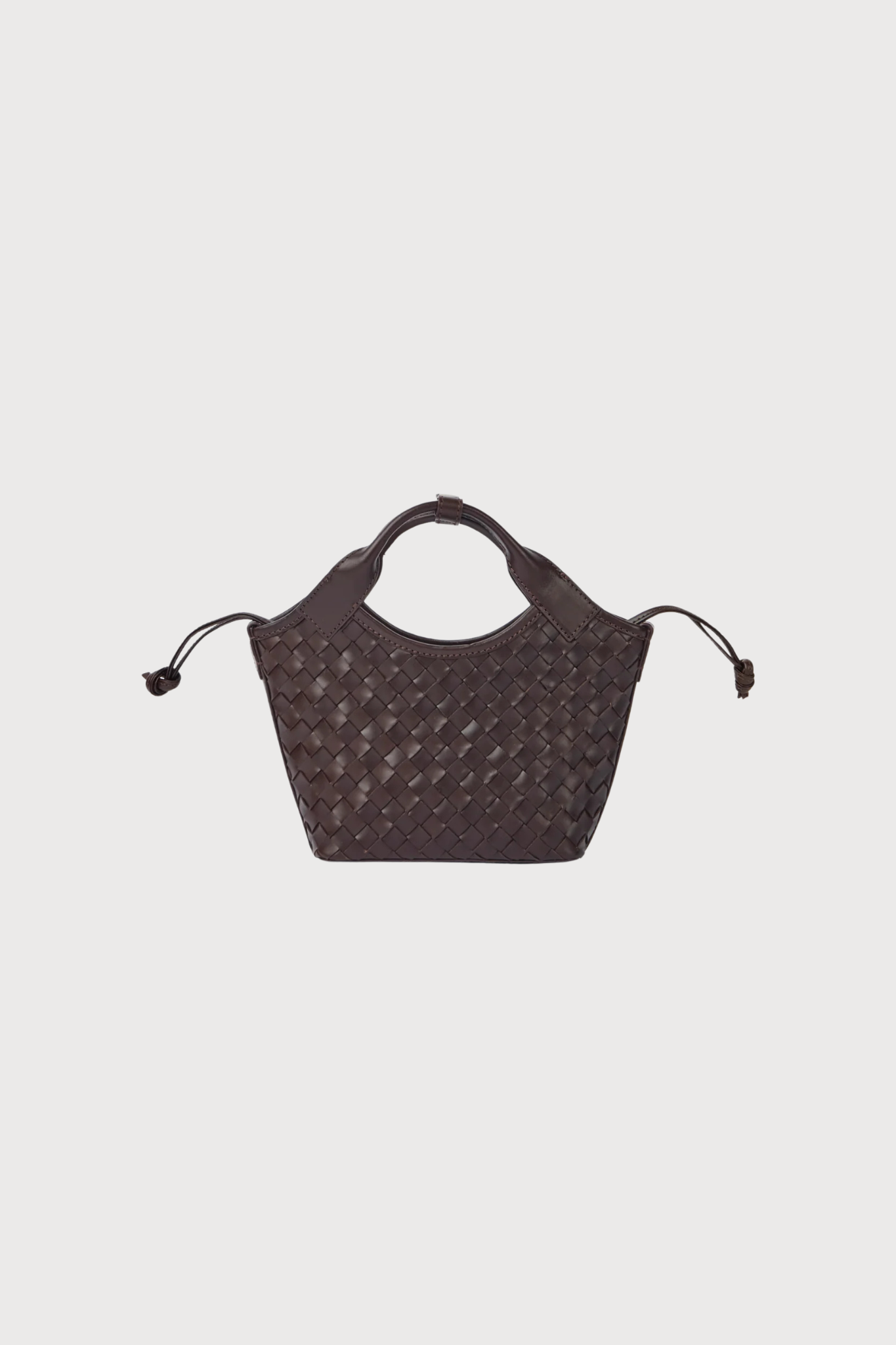 MARA MINI BAG - CHOCOLATE WOVEN CLASSIC LEATHER
