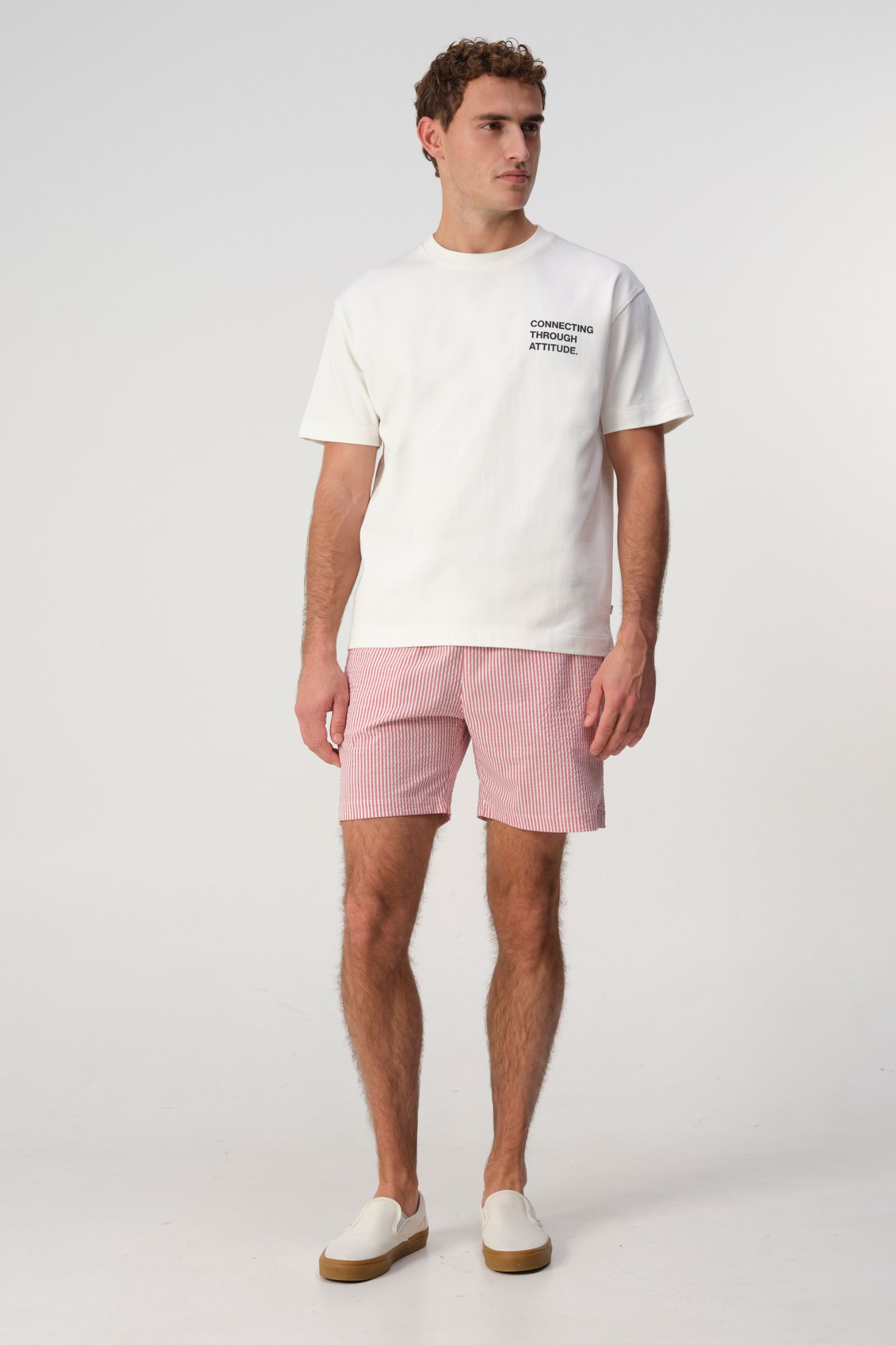 ARVIN T-SHIRT - COCONUT MILK