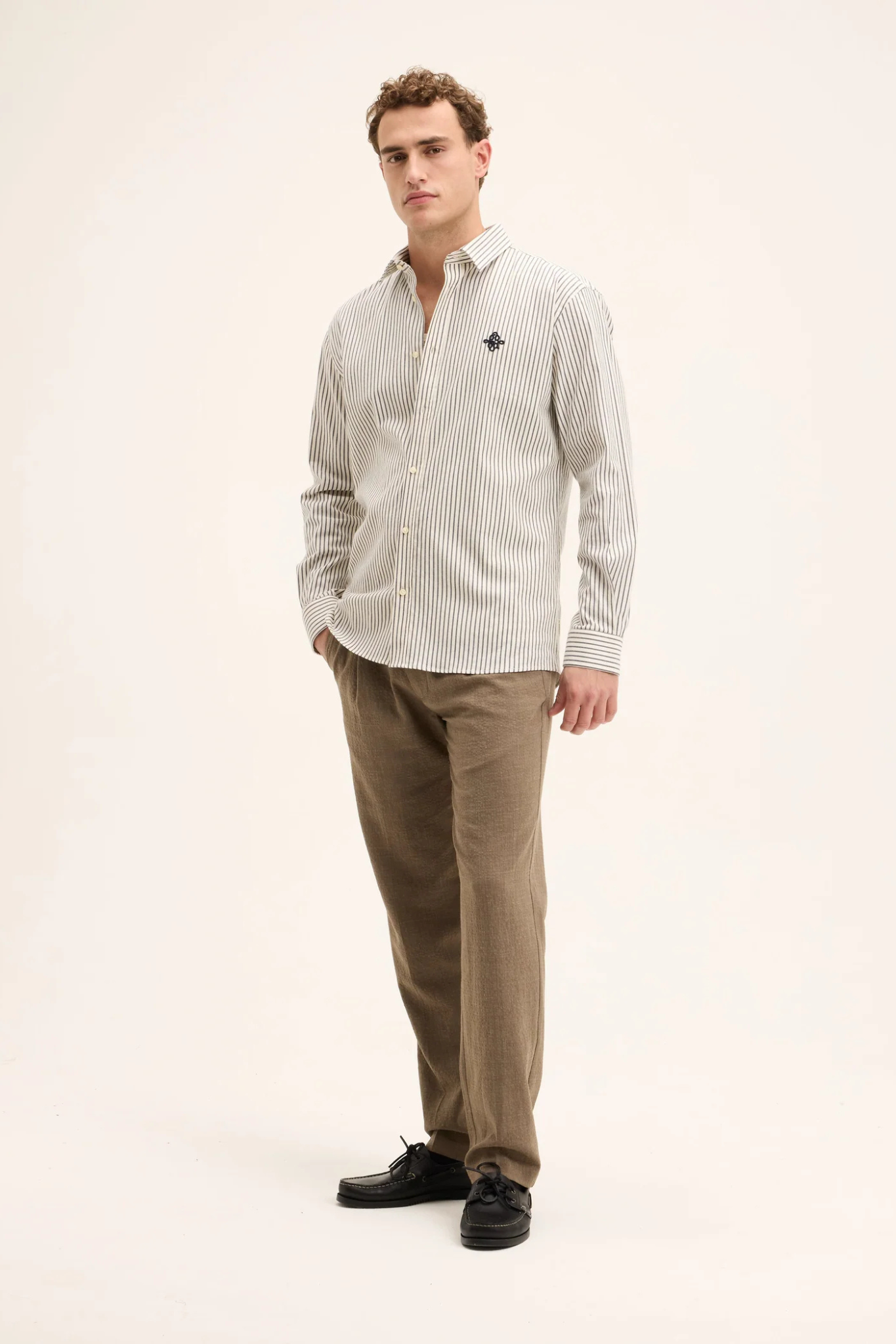 SEINFIELD SHIRT - NAVY