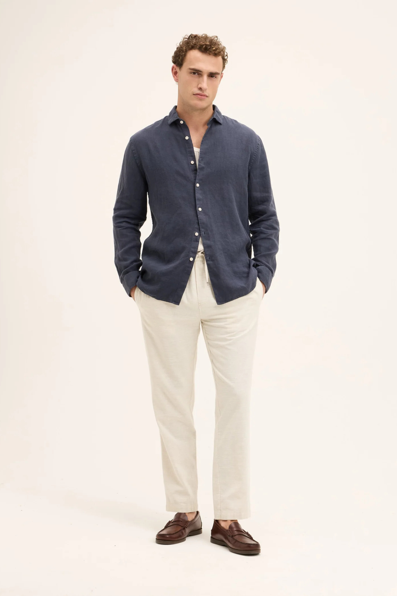 SOHO SHIRT - STONE BLUE