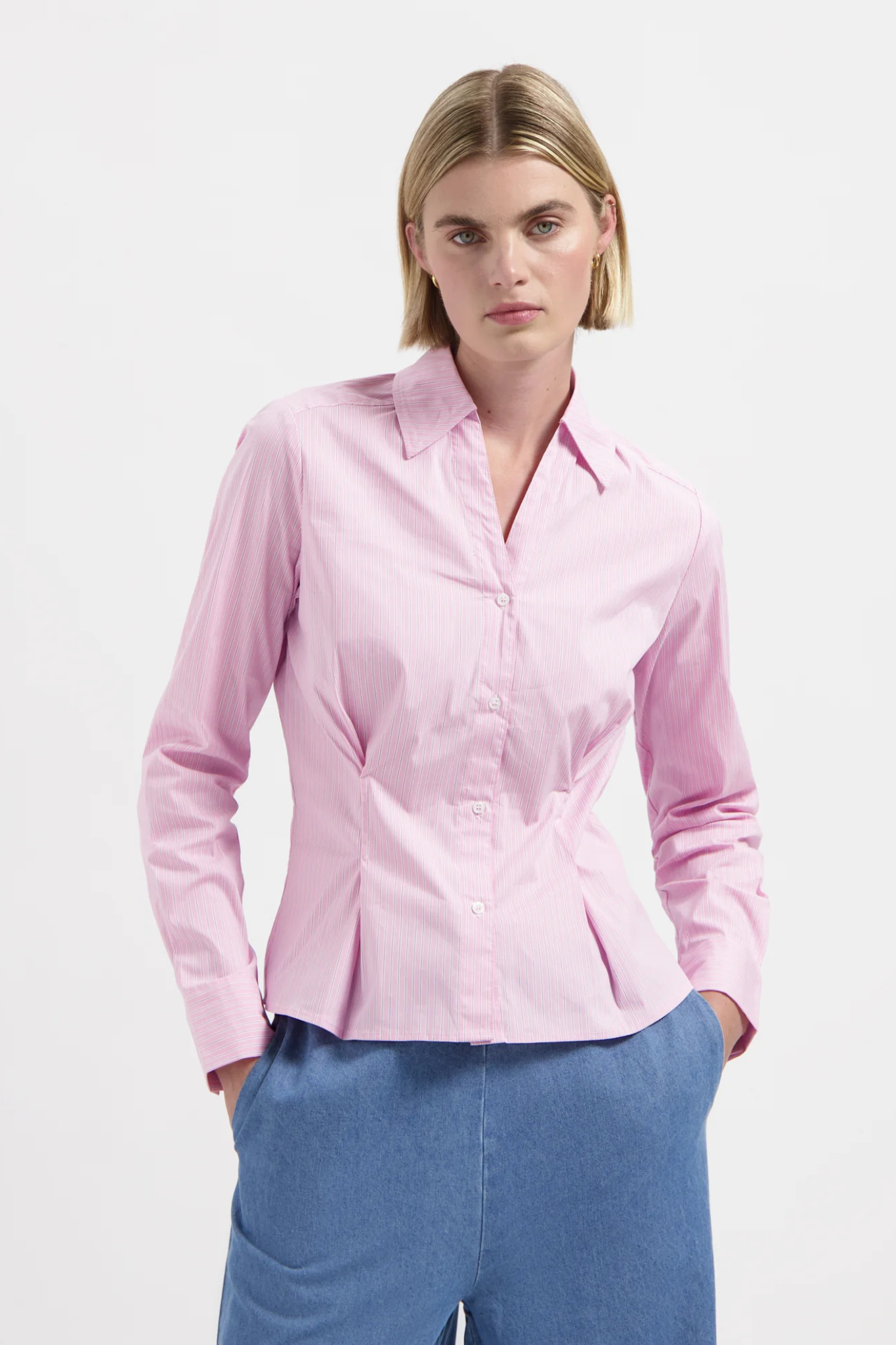 ZOEY BLOUSE - PINK