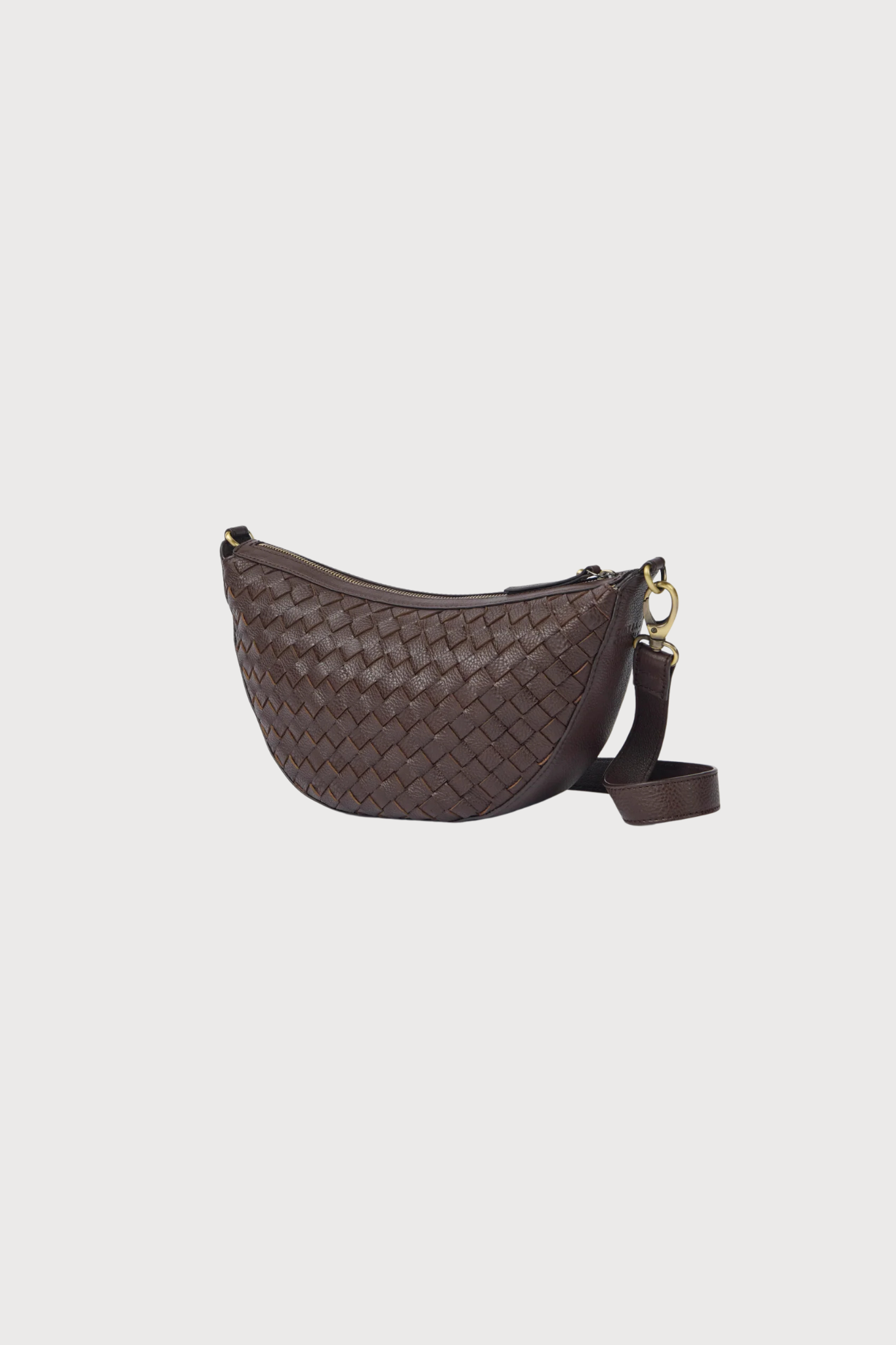 LEO MIDI - CHOCOLATE WOVEN SOFT GRAIN