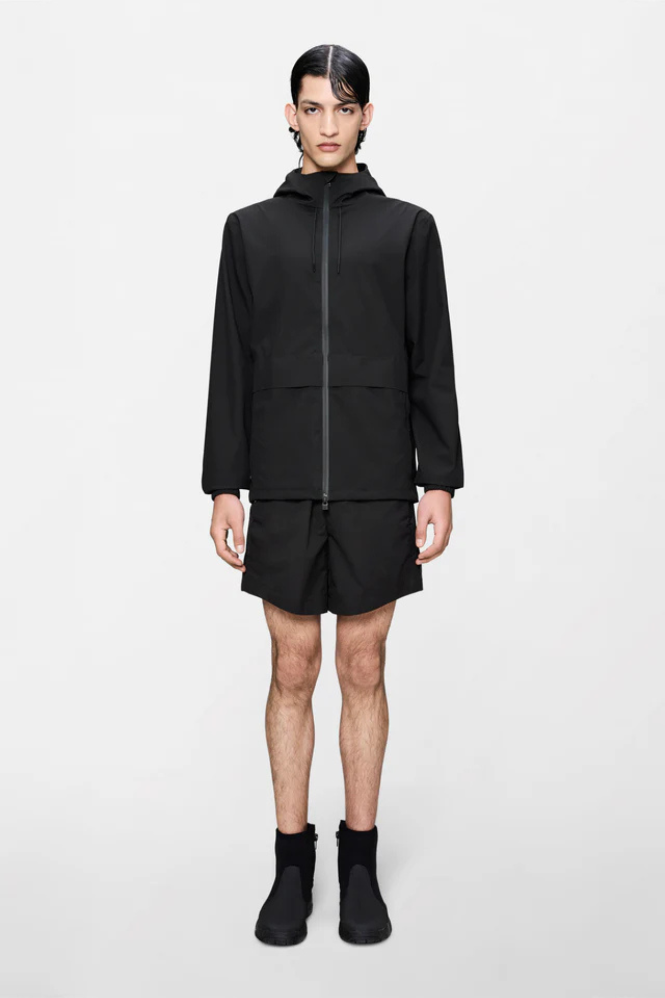 SUVA HARDSHELL POCKET JACKET W3 - BLACK