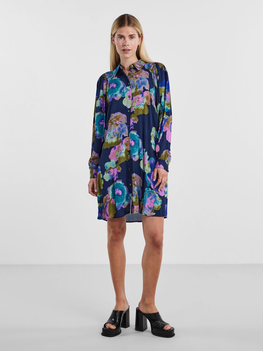 YASMOLLY LS SHIRT DRESS