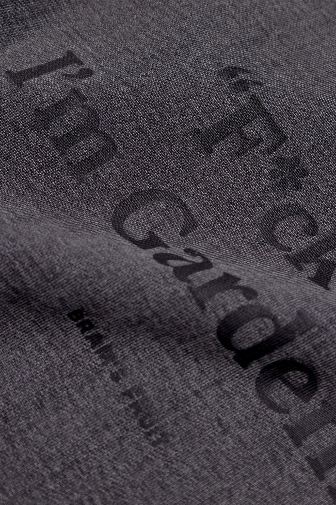 F*CK OFF I'M GARDENING LONGSLEEVE T-SHIRT - WASHED CHARCOAL