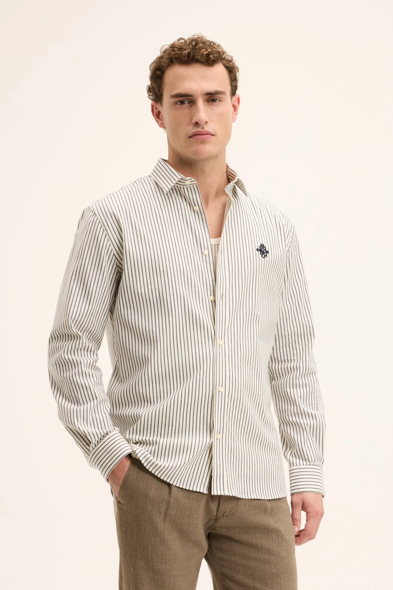 SEINFIELD SHIRT - NAVY