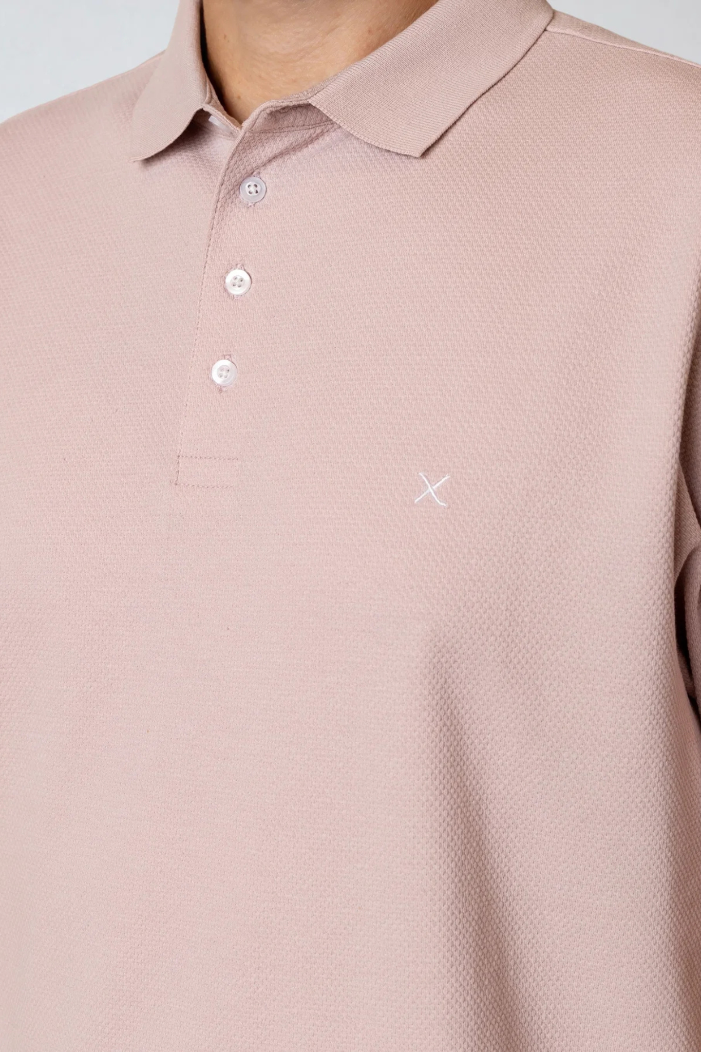 SILKEBORG STRETCH POLO - VIOLET ICE