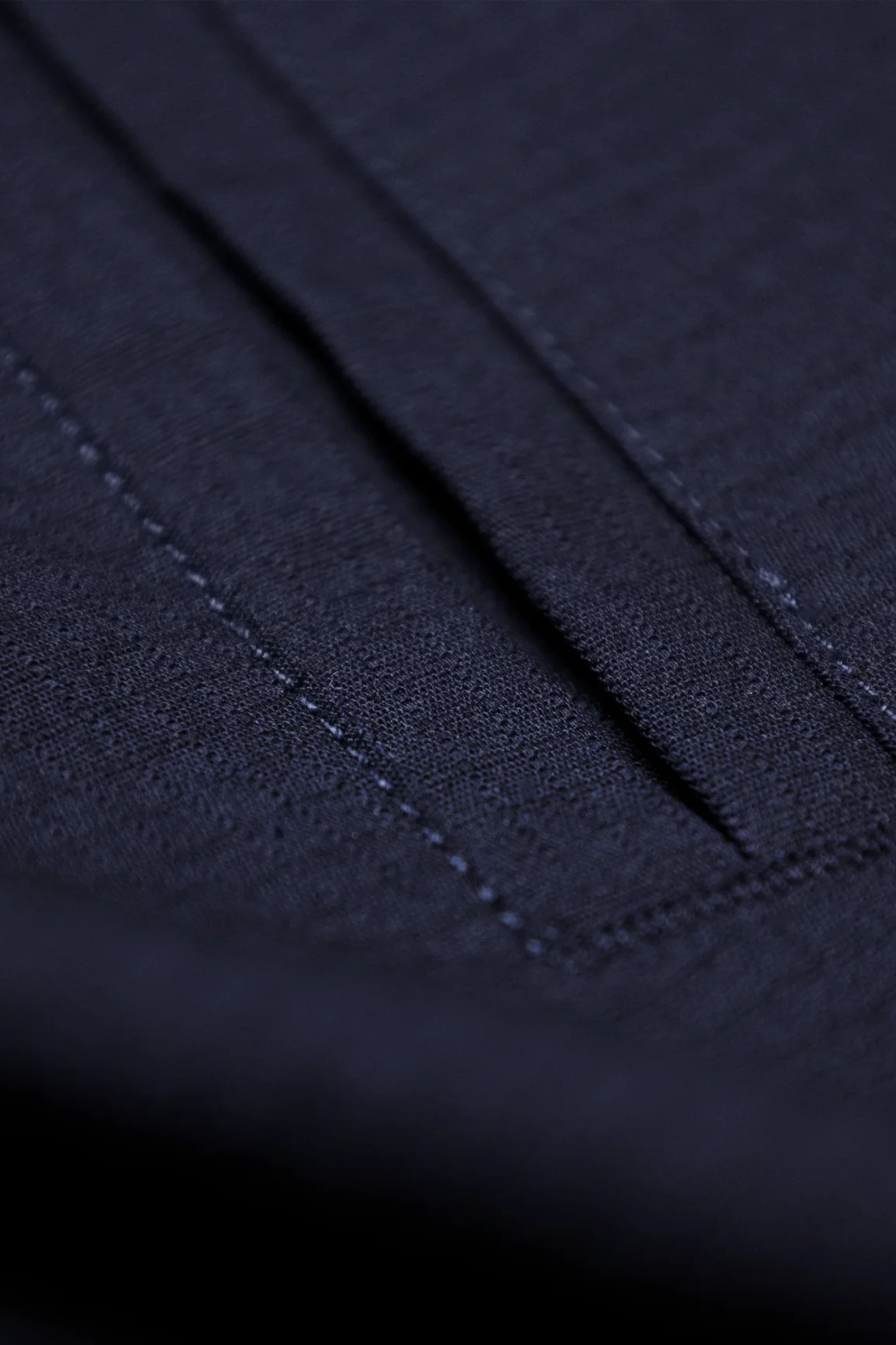 RIPSTOP TEXT LOGO JACKET - NAVY