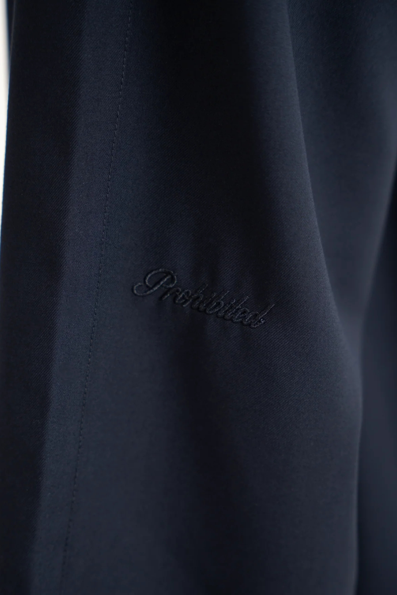 SOHO PLEATED PANTS - NAVY