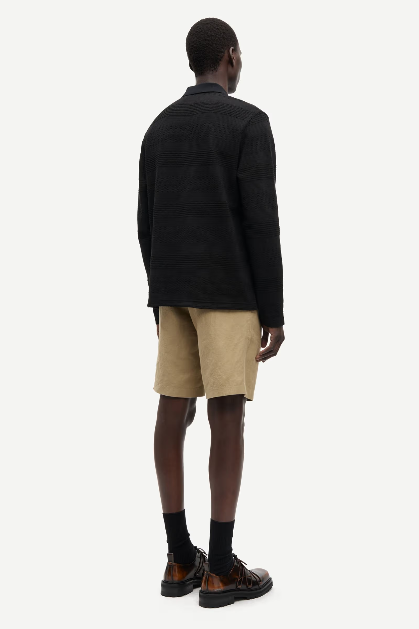 BRUNO LS POLO - BLACK