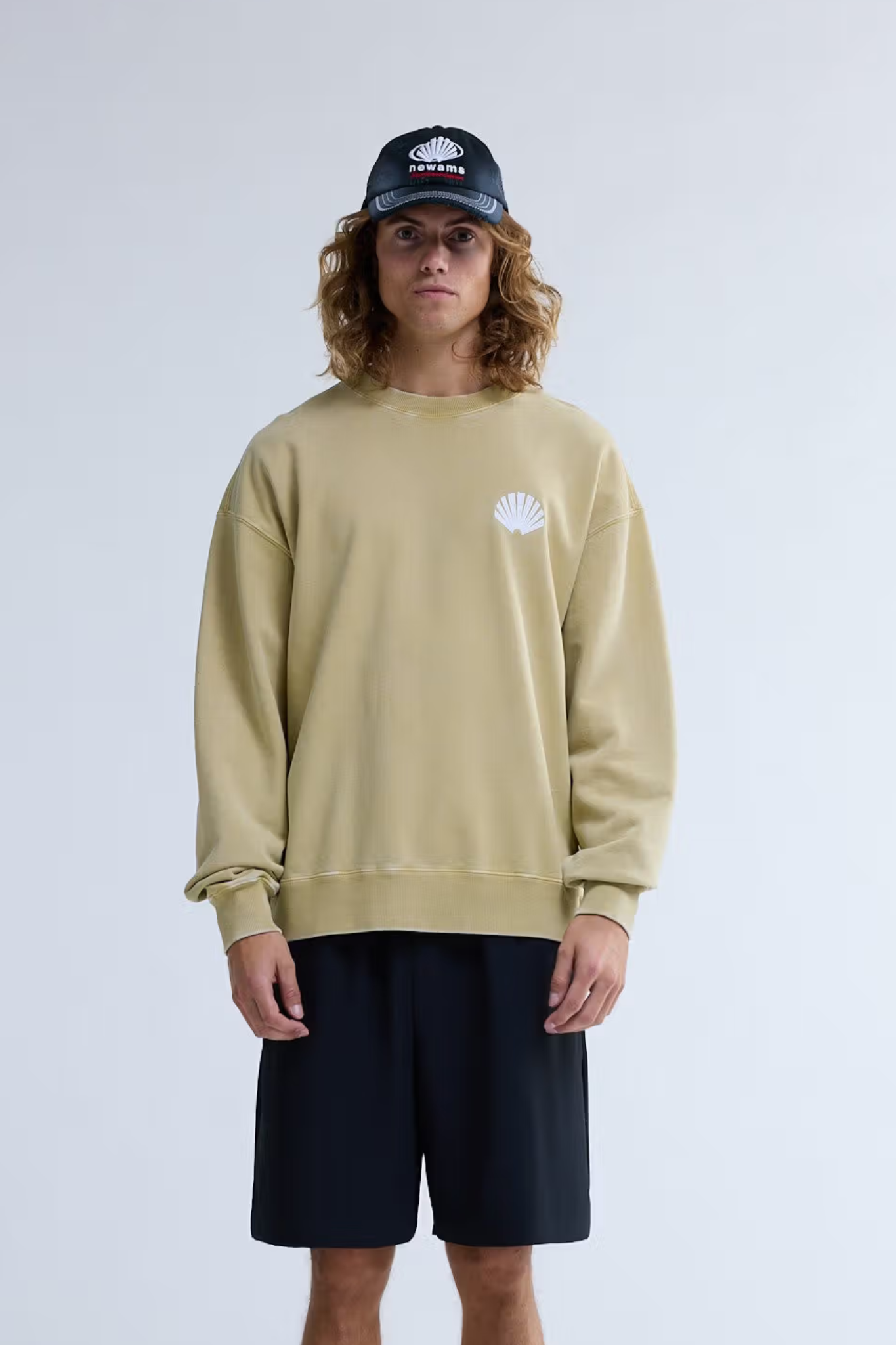 LOGO CREWNECK - YELLOW STONE