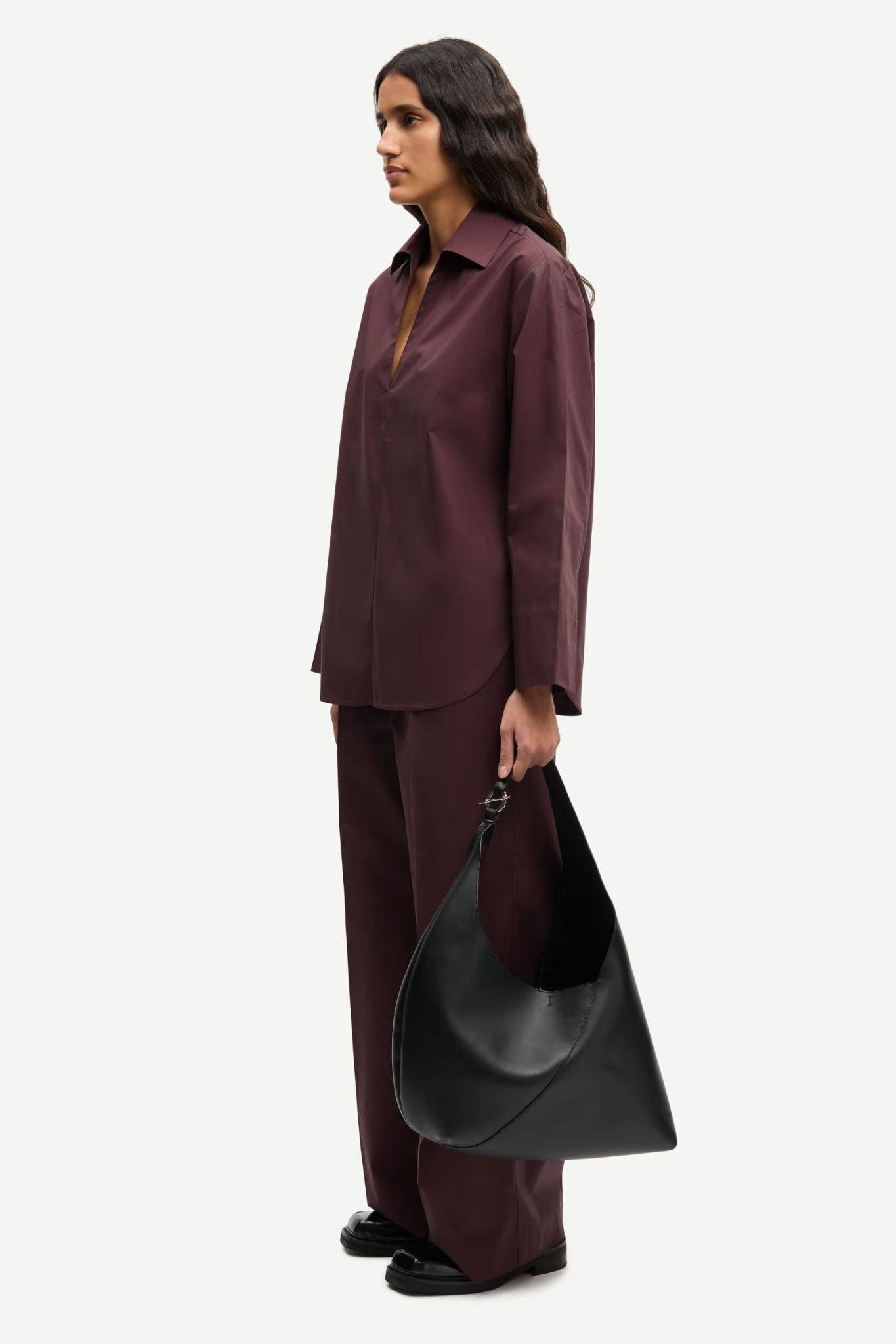 SULLY BLOUSE - FUDGE
