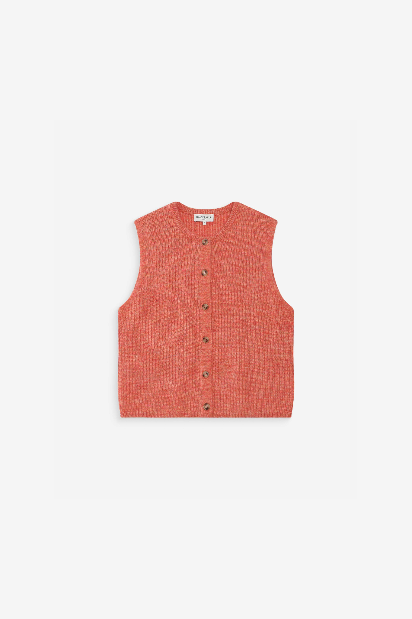 VOLLANDO CARDIGAN - CORAL