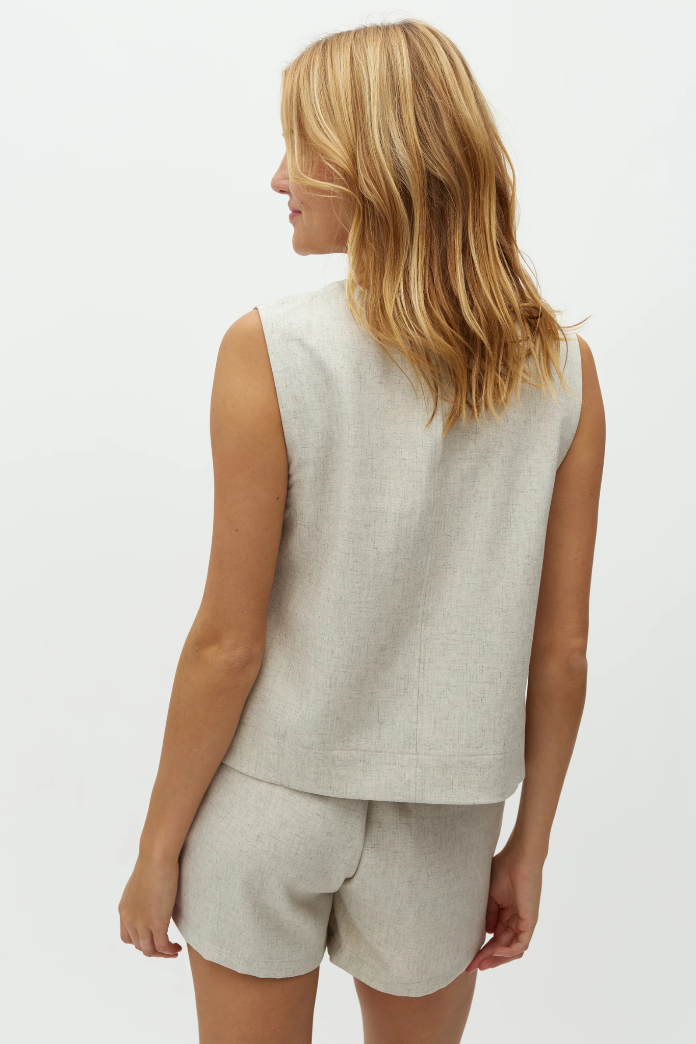 TYTUS MORELLA TOP - SAND MELANGE