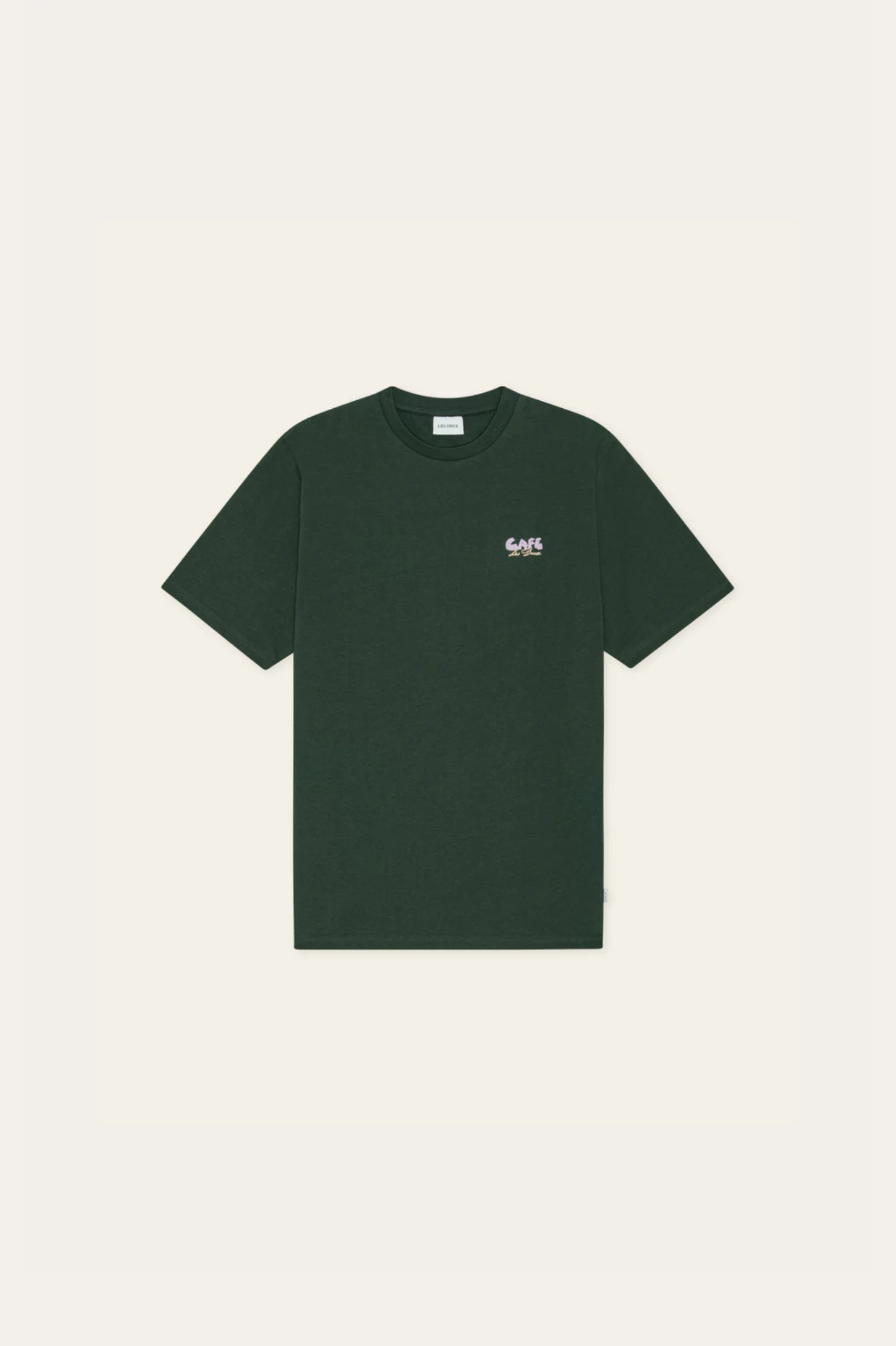 CAFÉ T-SHIRT - PINE GREEN
