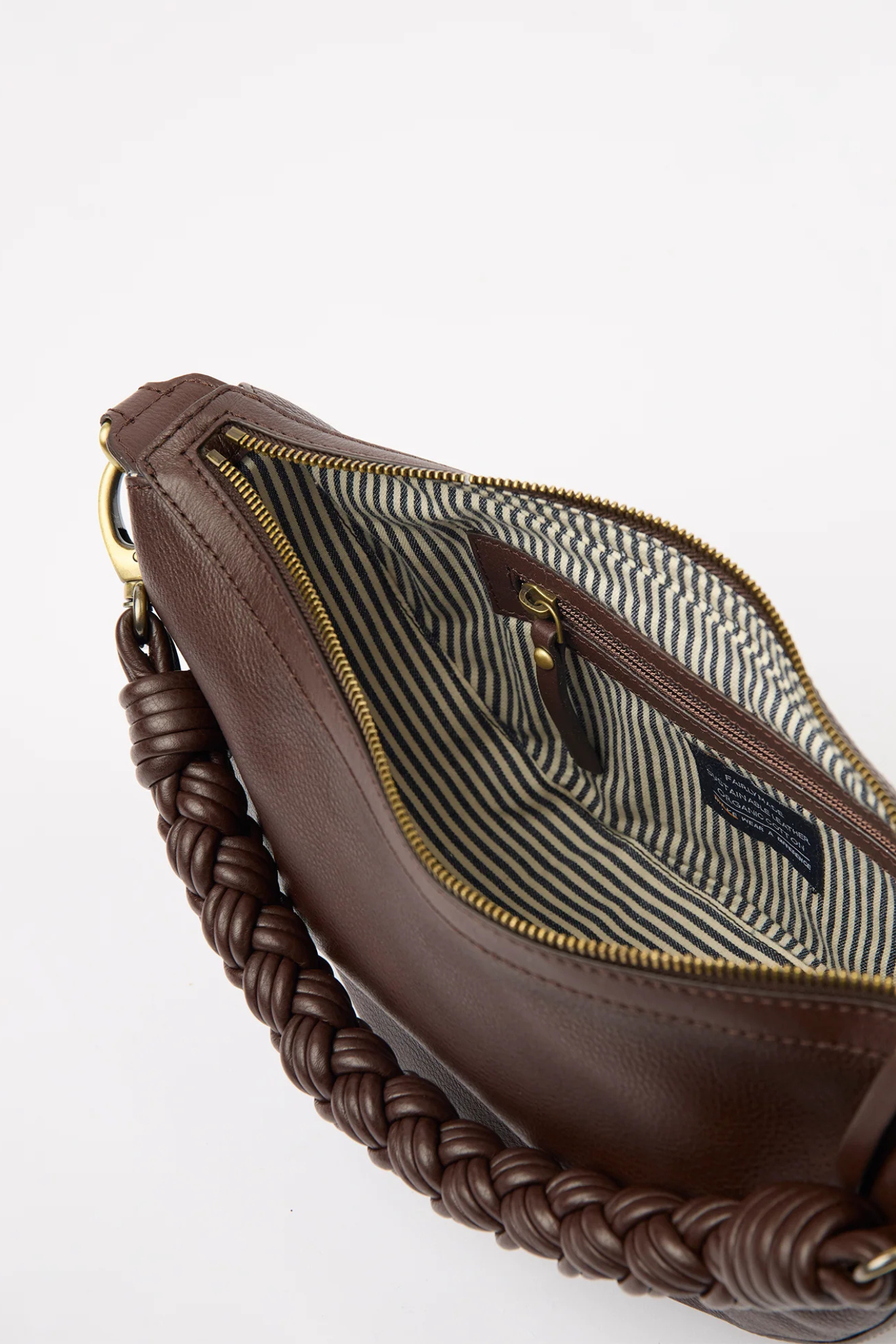 LEO MIDI - TWISTED HANDLE  CHOCOLATE SOFT