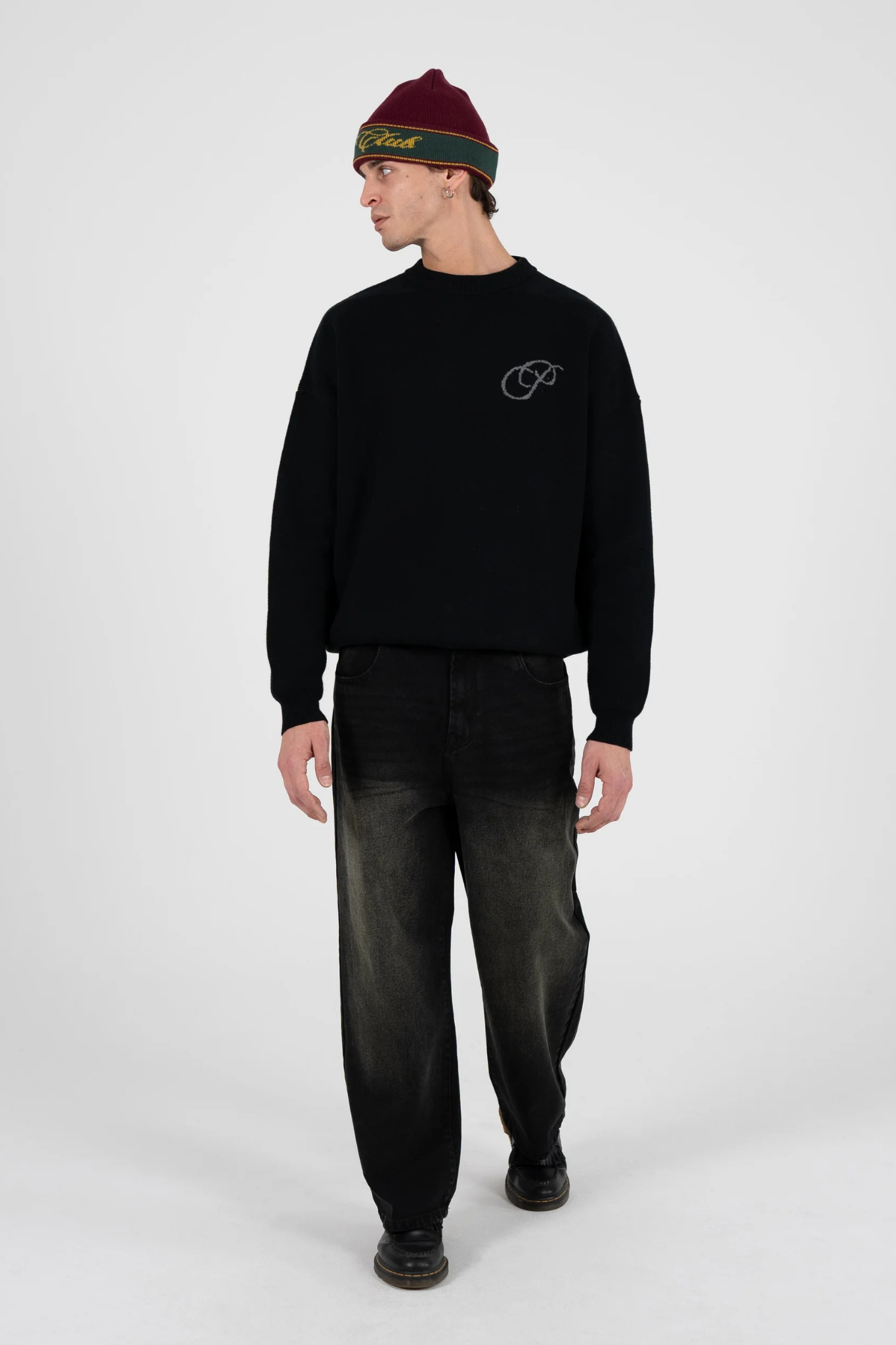 MILANO RELAXED JEANS - BLACK