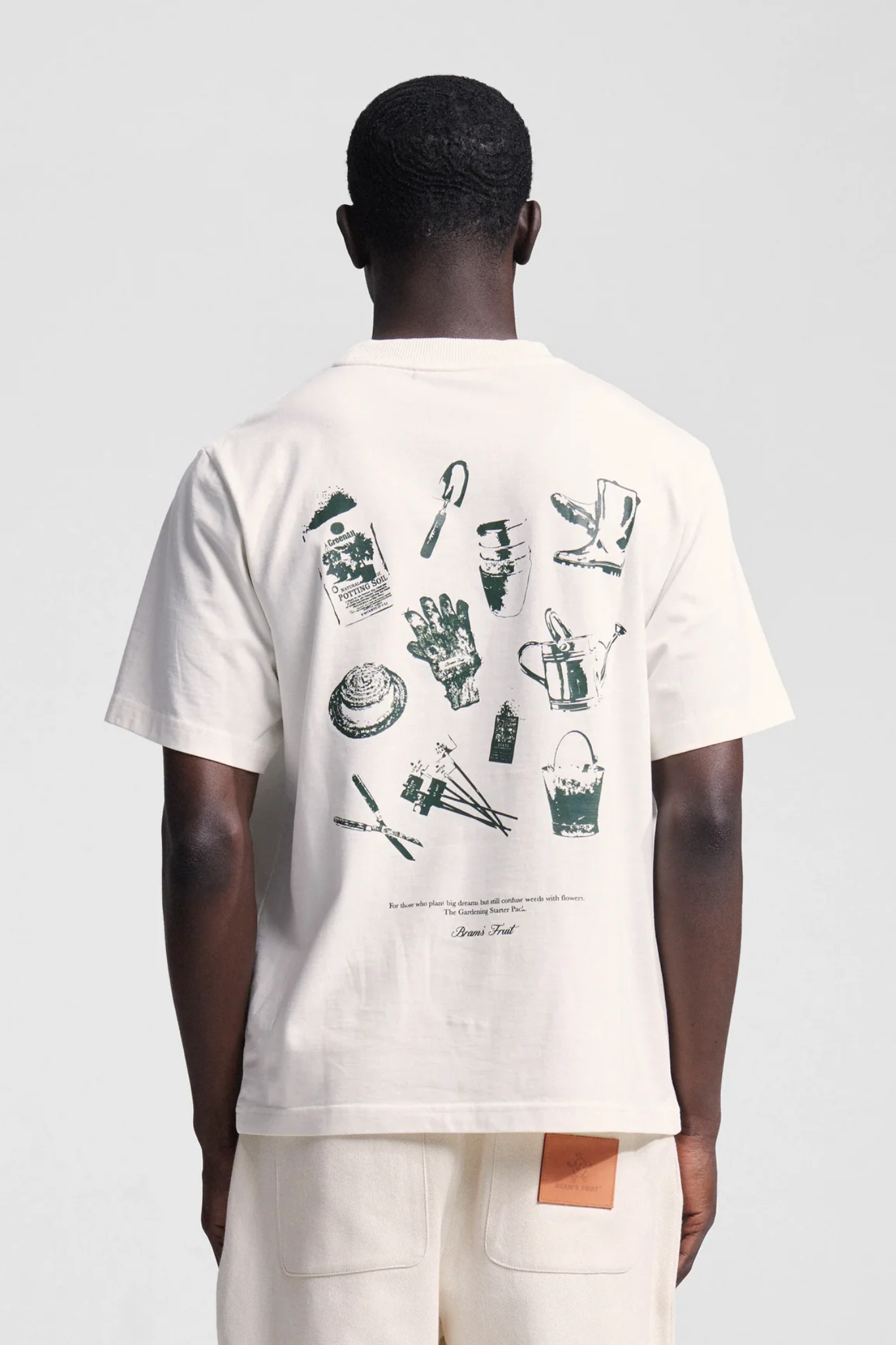 GARDENING KIT T-SHIRT - WHITE