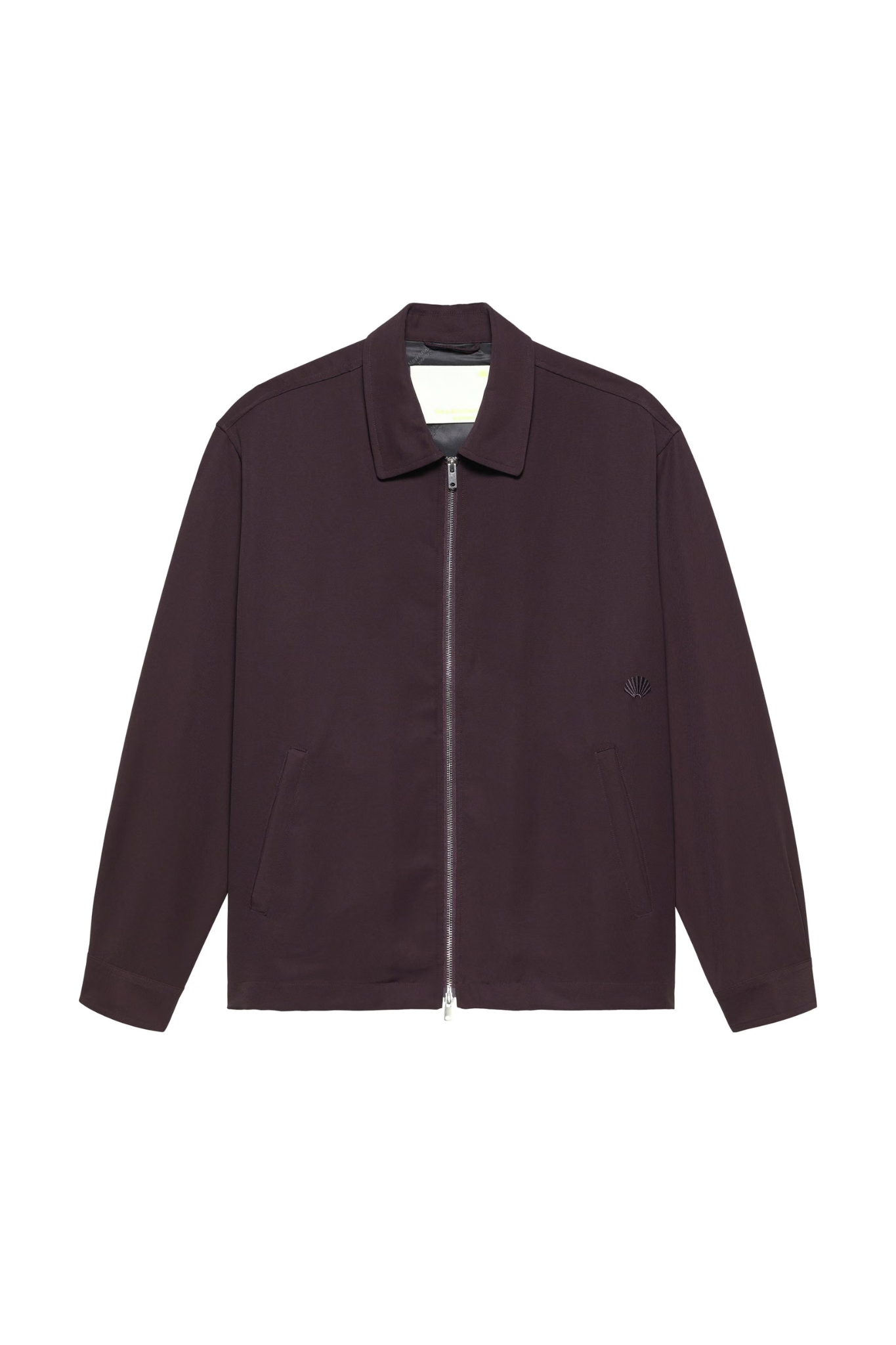 ZIP UP SHIRT  - WINE