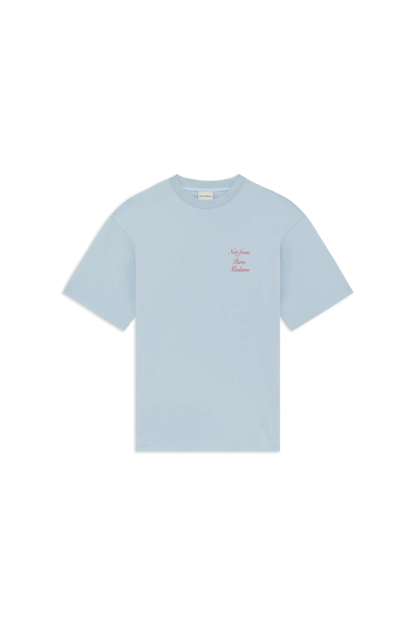 LE T-SHIRT SLOGAN - ATLANTIC BLUE