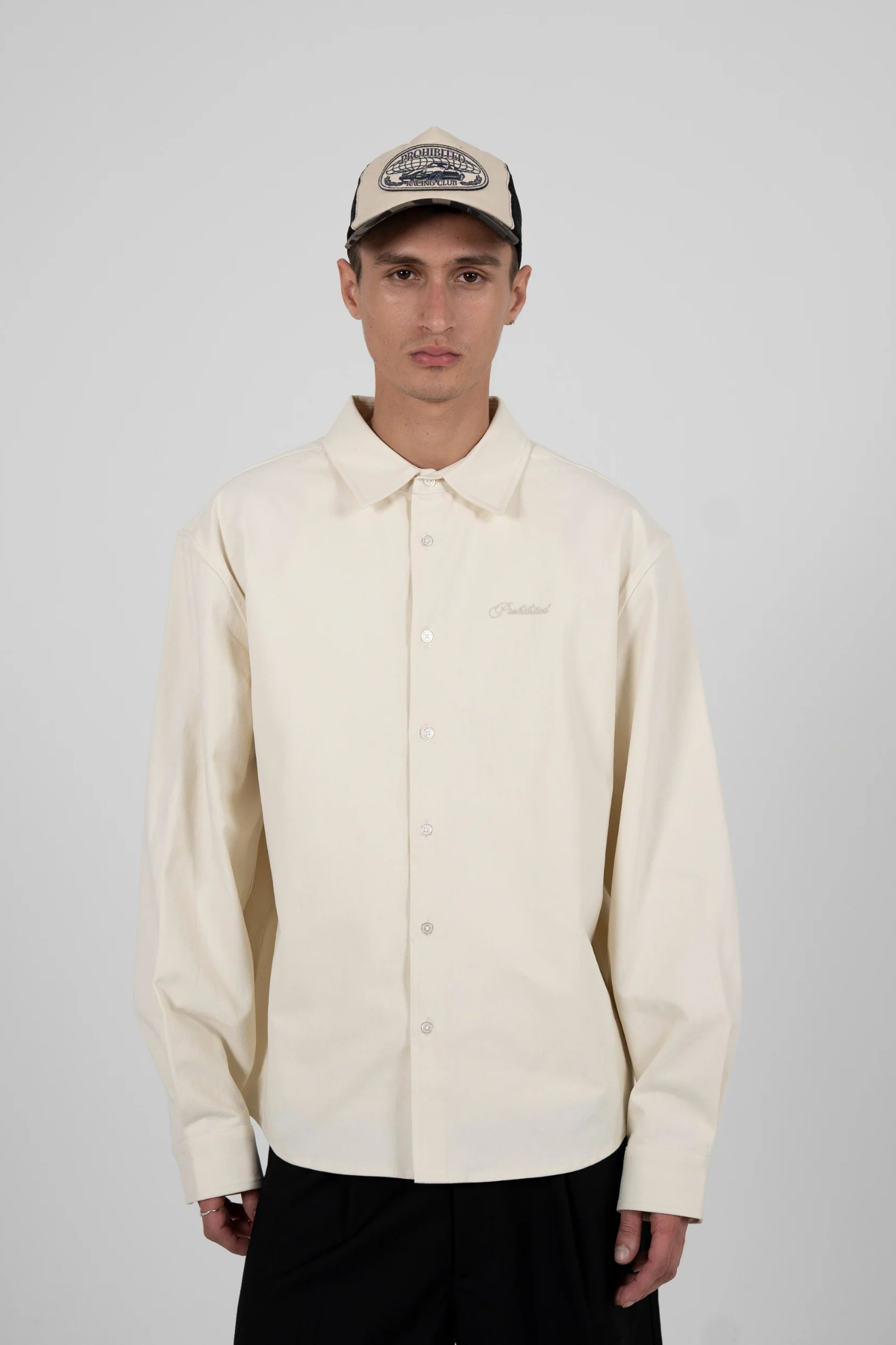 THE DRESS SHIRT - CREAM