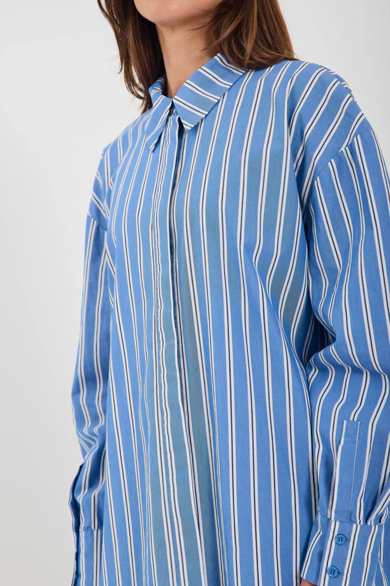 MALOA SHIRT - BLUE STRIPE